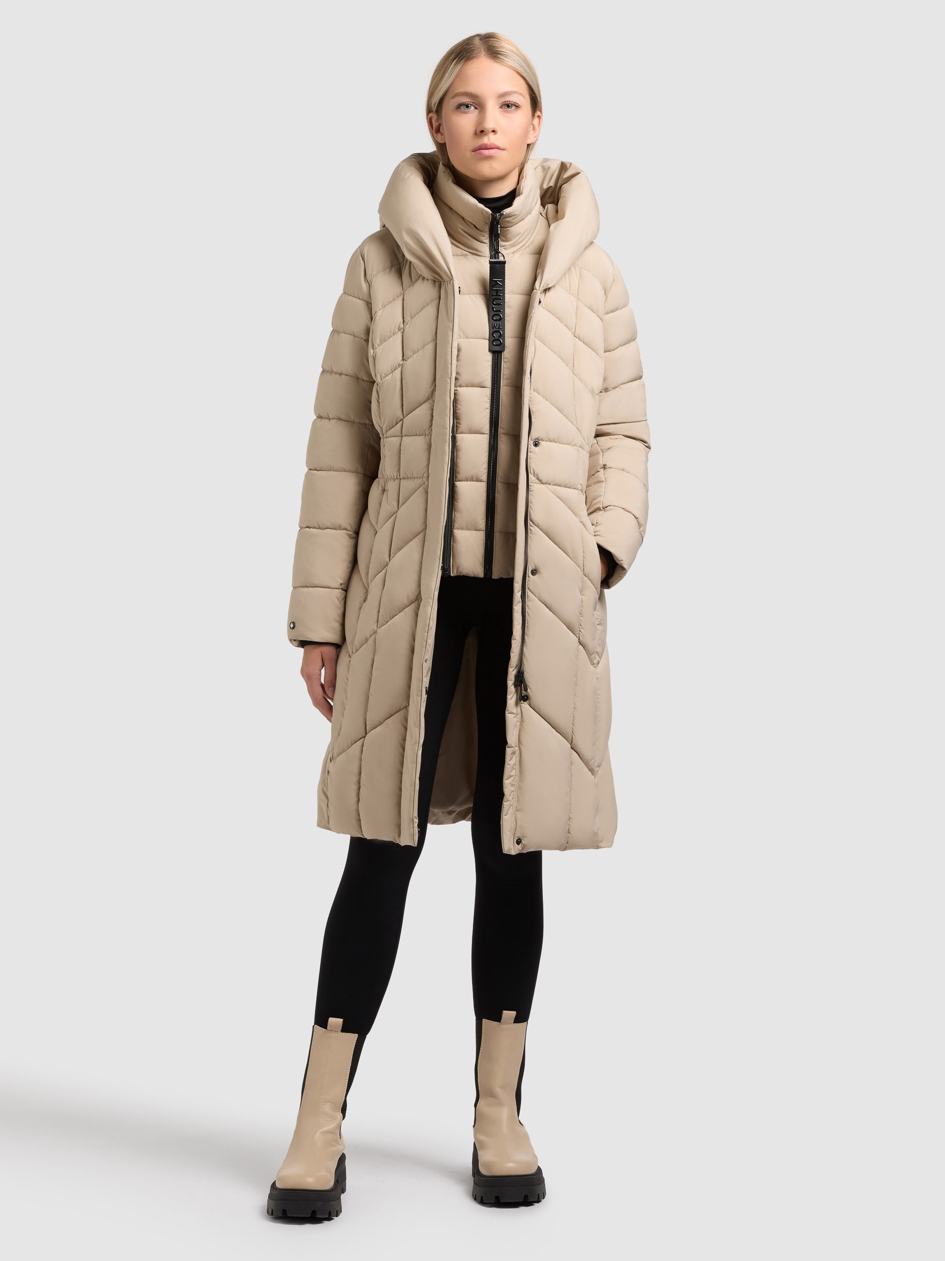 khujo Steppmantel "LAIO 2IN1 (EINSATZ HERAUSNEHMBAR)" günstig online kaufen