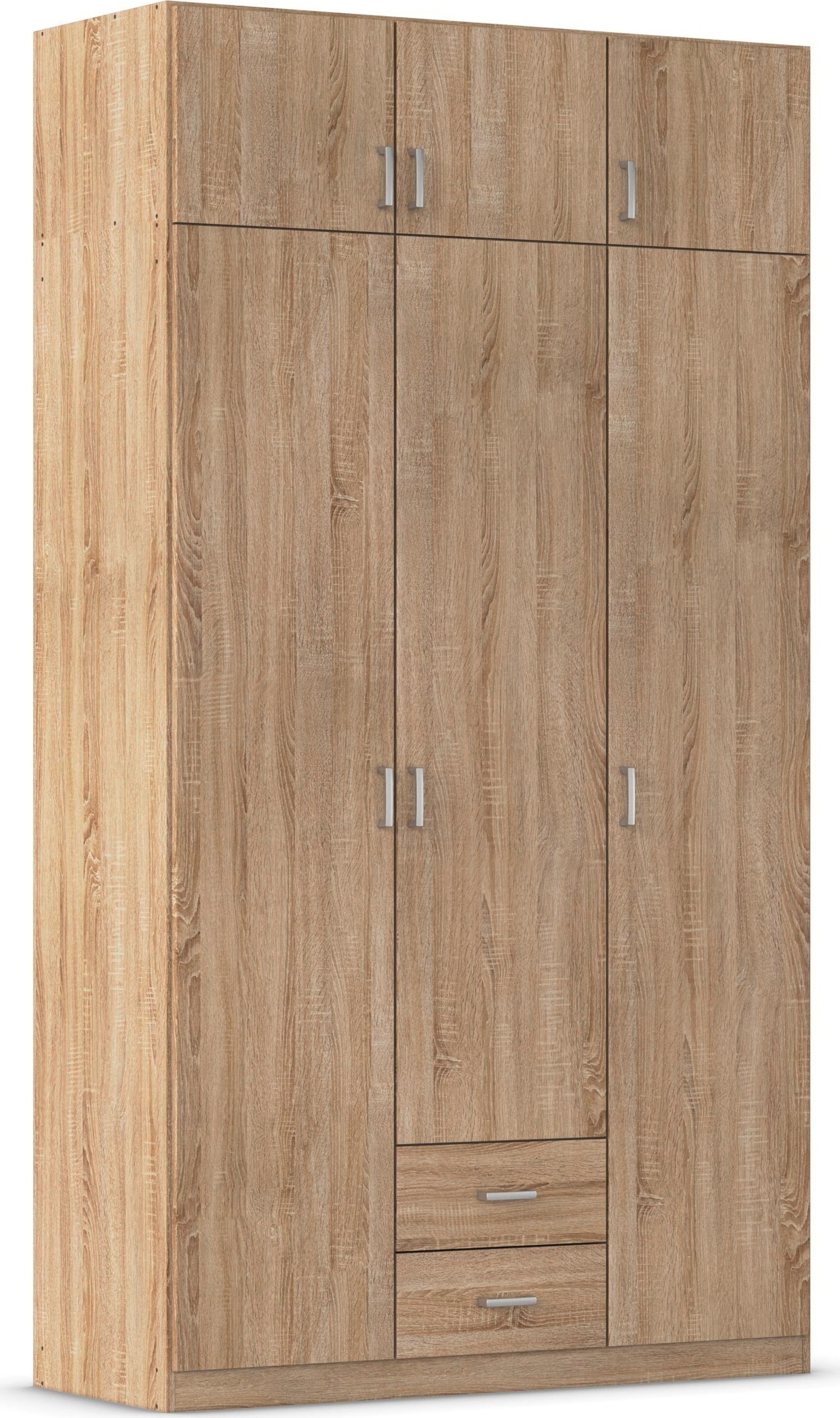 rauch "Schrank Garderobe Wäscheschrank GAMMA in 4 Breiten 91-226 cm" 3 verschiedene Ausstattungen BASIC/CLASSIC/PREMIUM (inkl. SOFT-CLOSE), mit Schubladen und Schrankaufsatz, schlichtes Design MADE IN GERMANY