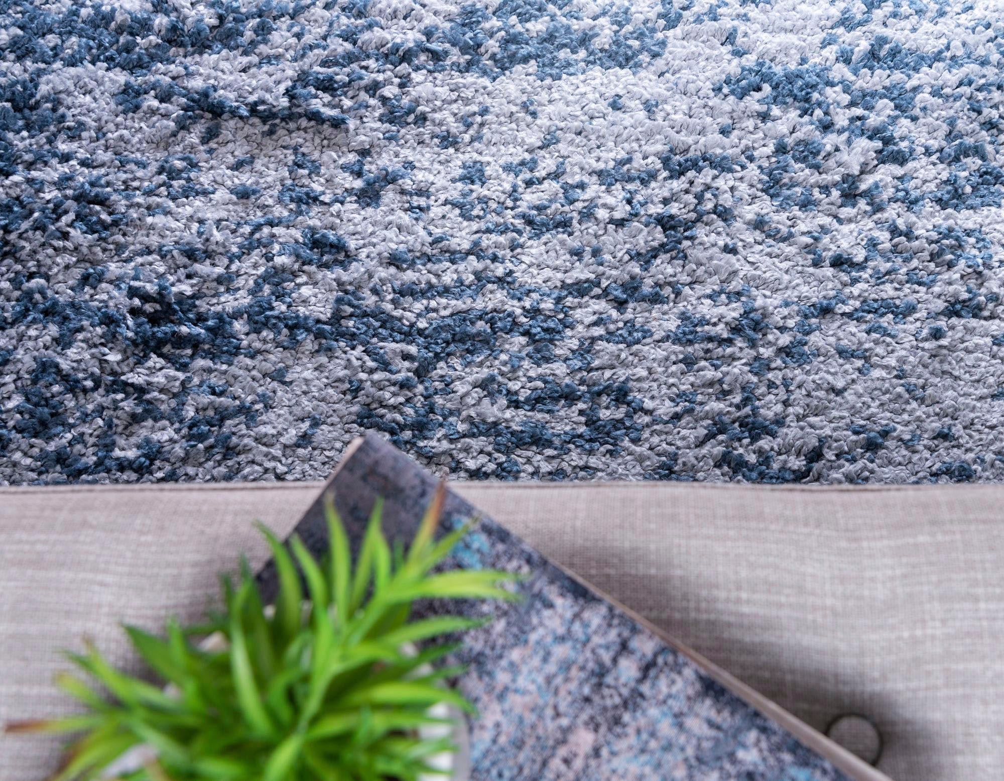 Myflair Möbel & Accessoires Hochflor-Läufer »Top Shag Lagerräumung«, rechteckig, 32 mm Höhe, Teppich-Läufer, gewebt, melierte Optik, weich & kuschelig, mit Fransen