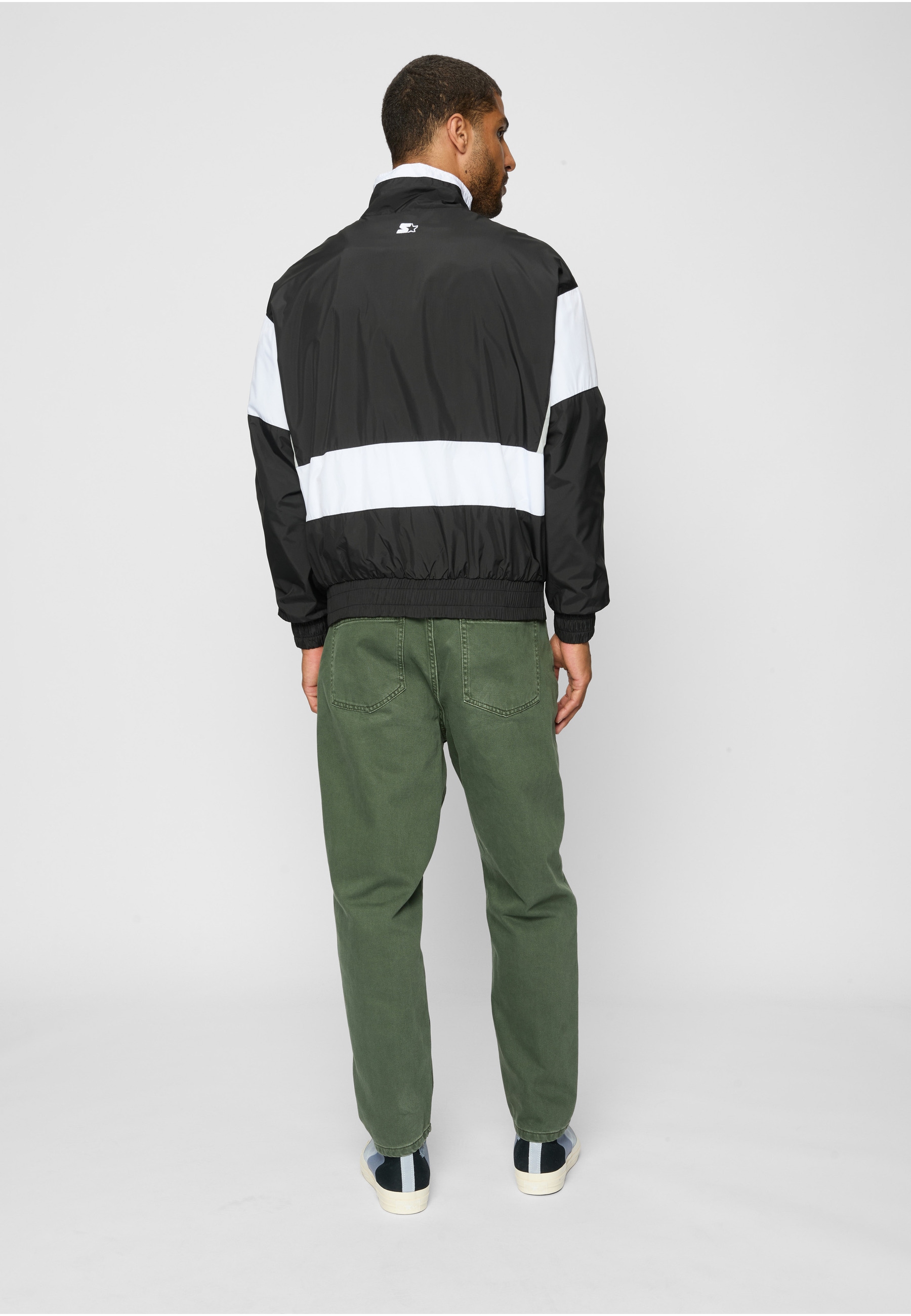Starter Black Label Allwetterjacke »Starter Black Label Herren Starter Retro Track Jacket« 1 Stk. tlg. ohne Kapuze