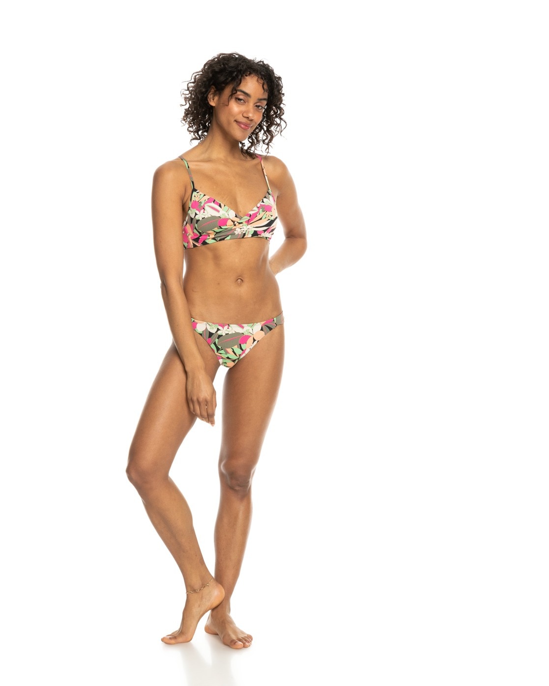 Roxy Bandeau-Bikini-Top »Printed Beach Classics«
