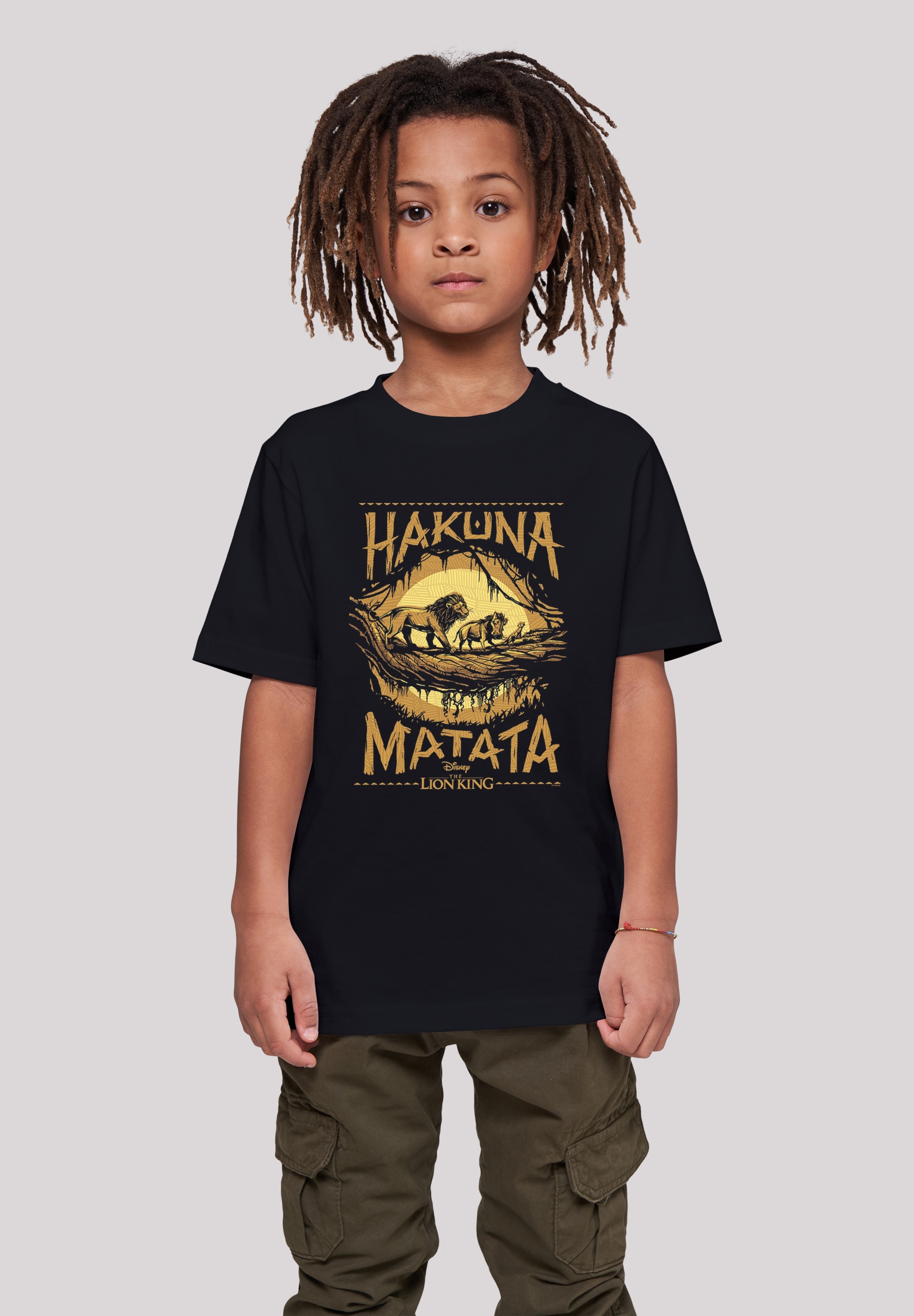 F4NT4STIC T-Shirt »König der Löwen Hakuna Matata«, Print kaufen | BAUR