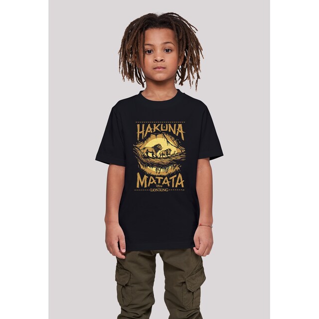 F4NT4STIC T-Shirt »König der Löwen Hakuna Matata«, Print kaufen | BAUR
