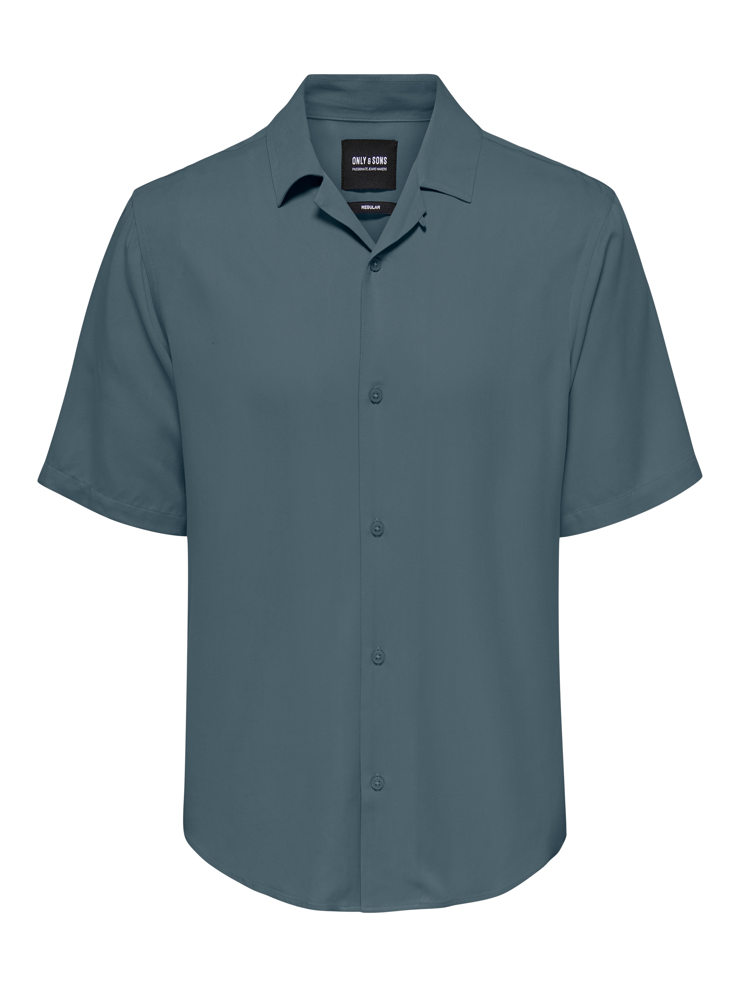 ONLY & SONS Kurzarmhemd »ONSDASH LIFE REG VISC RES SS SHIRT«