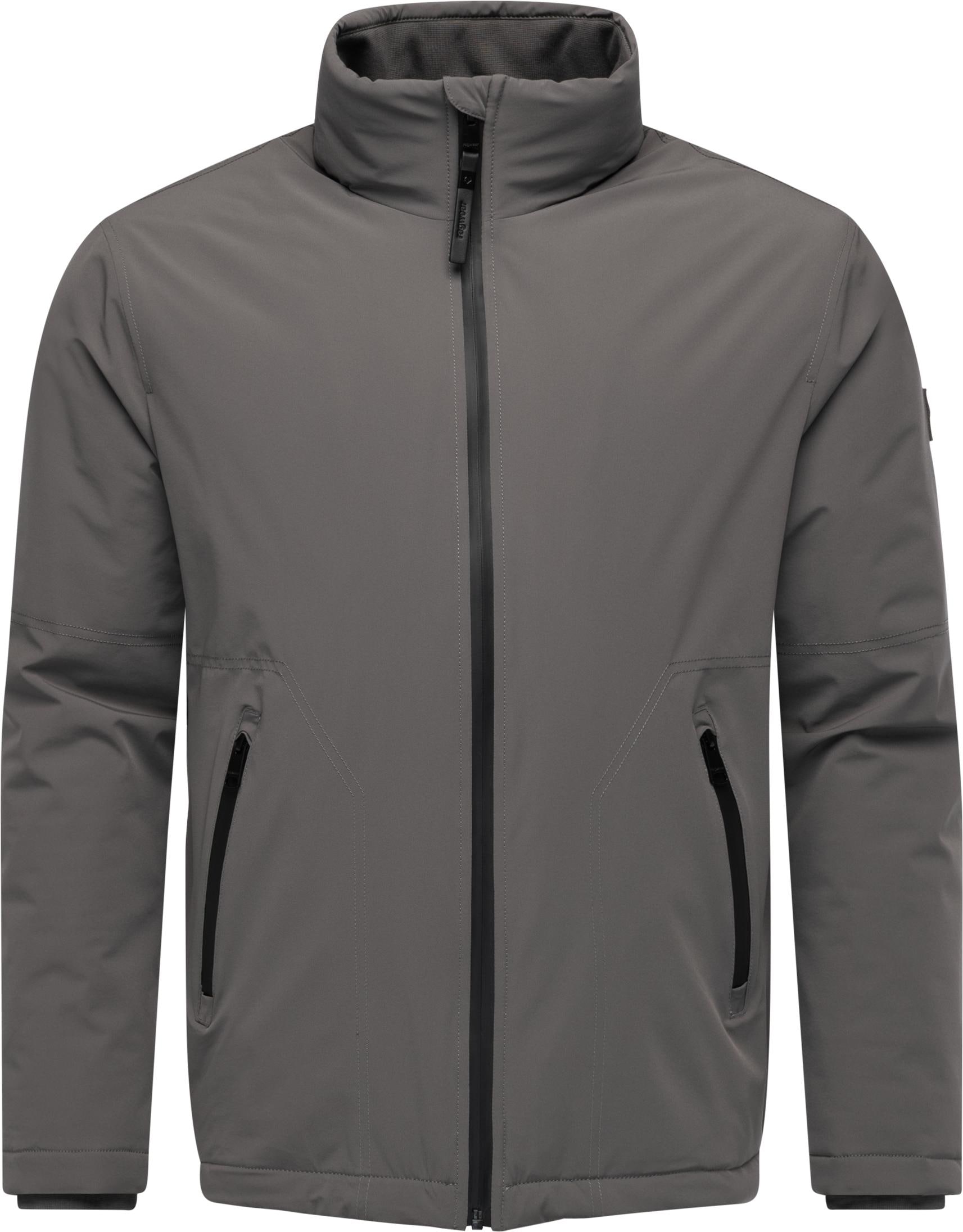 Ragwear Outdoorjacke "Colwie Warm YOUMODO" ohne Kapuze Wasserdichte Winterjacke mit hohem Kragen