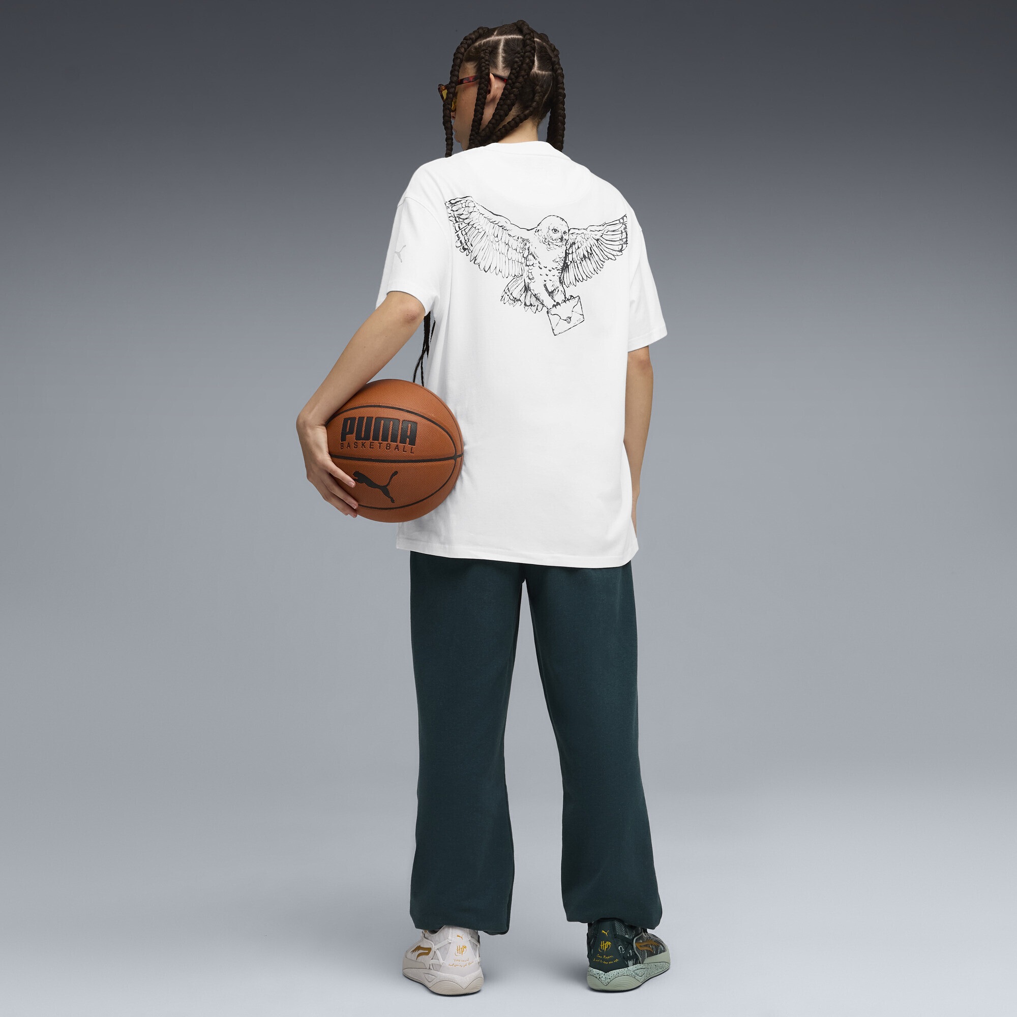 PUMA Trainingsshirt »PUMA HOOPS x HARRY POTTER™ T-Shirt Damen«