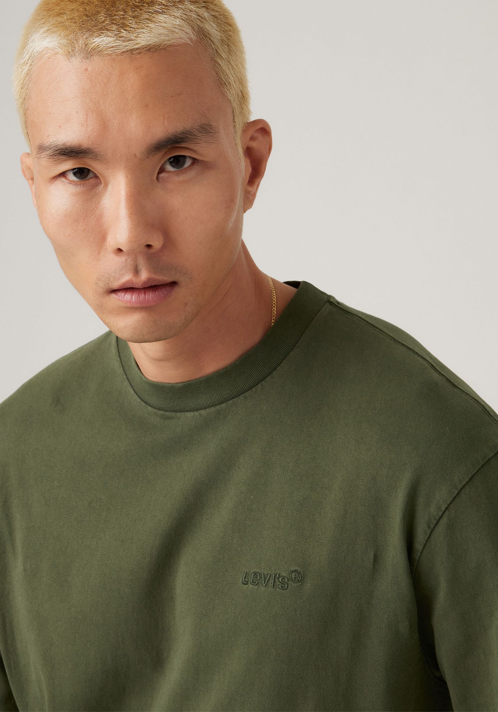 Levi's® Langarmshirt, GARMENT- Färbung