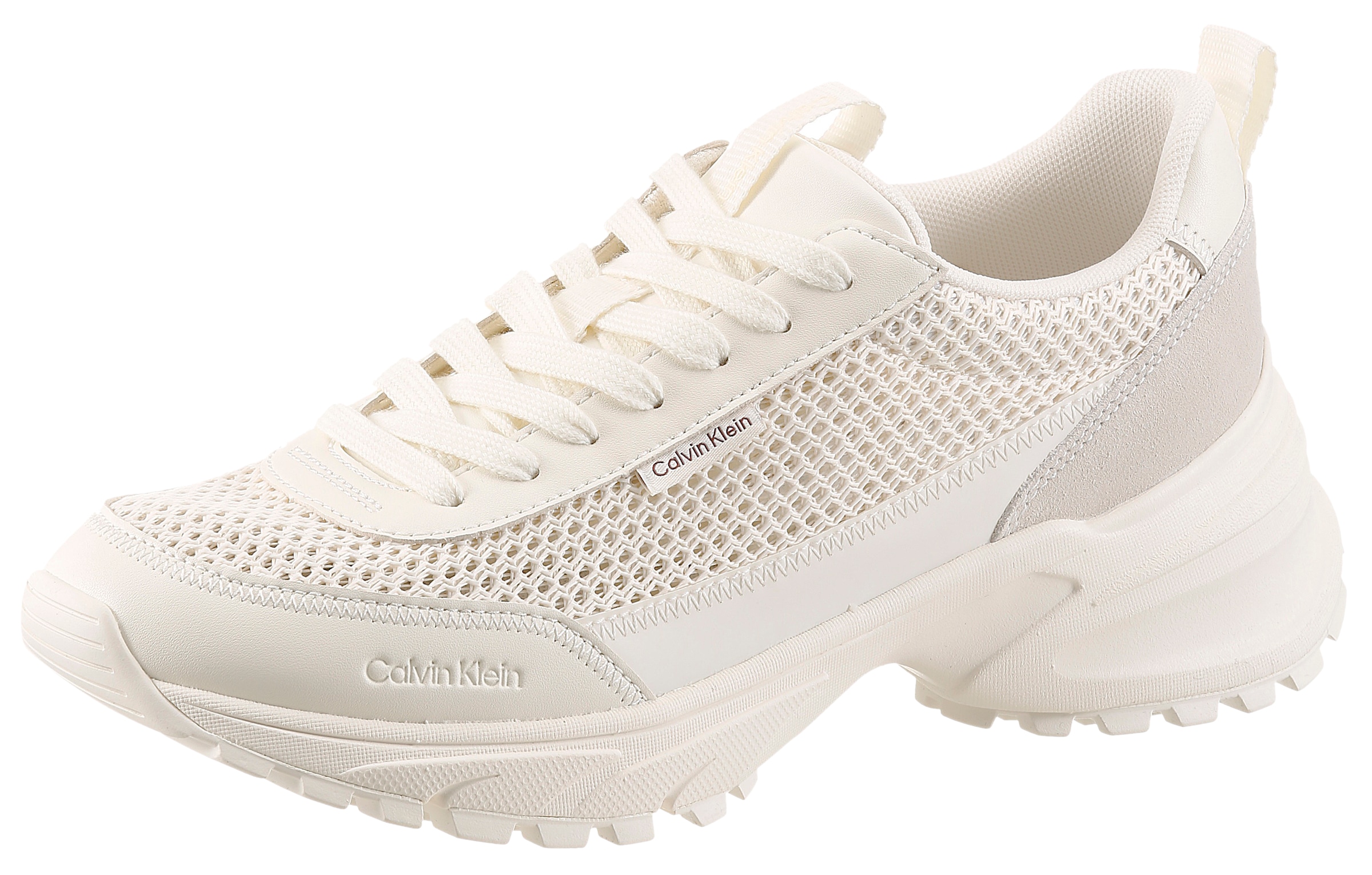 Calvin Klein Plateausneaker "HIKE RUNNER LACEUP MESH" Chunky Sneaker, Halbs günstig online kaufen