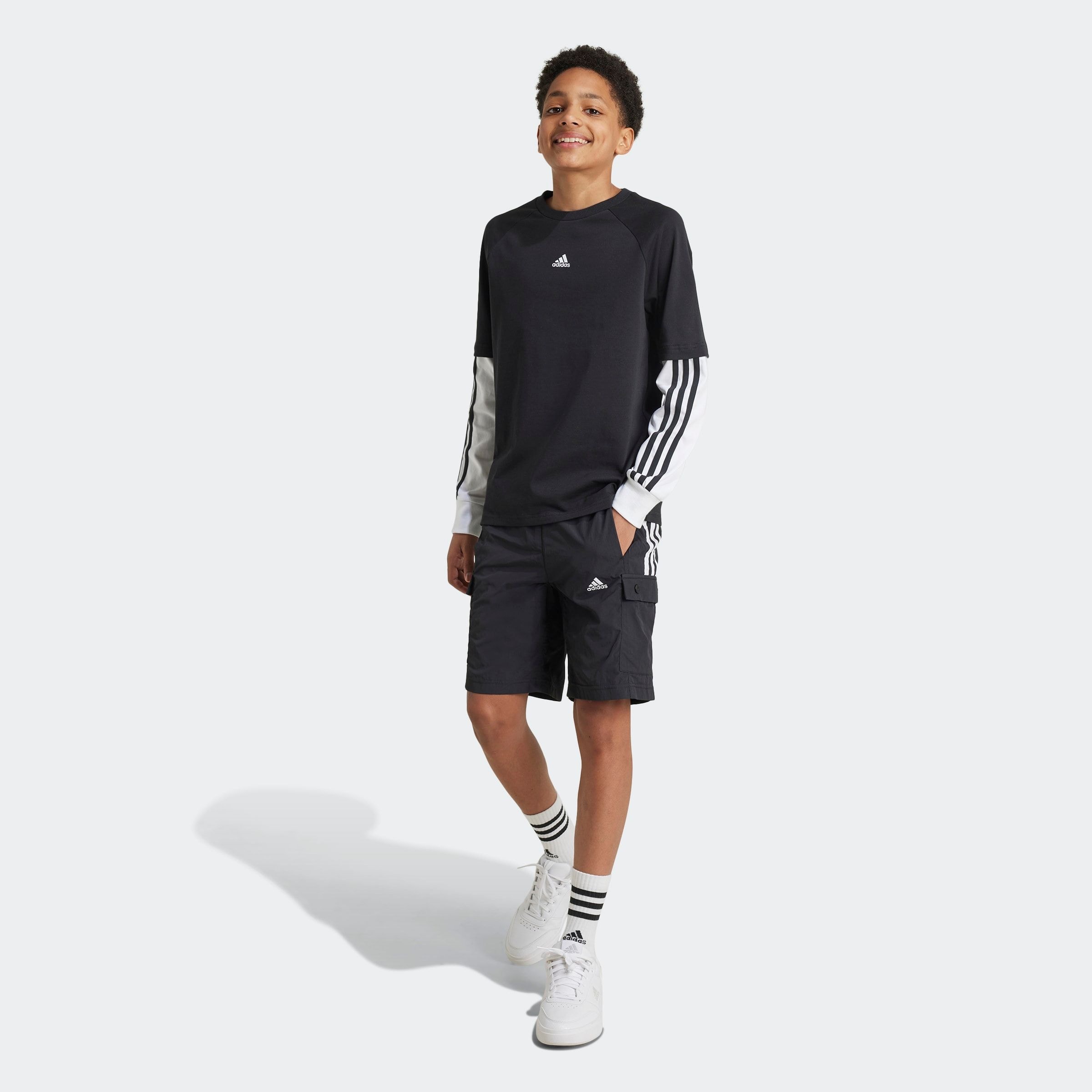 adidas Sportswear Shorts »STREET JAM WOVEN KIDS«