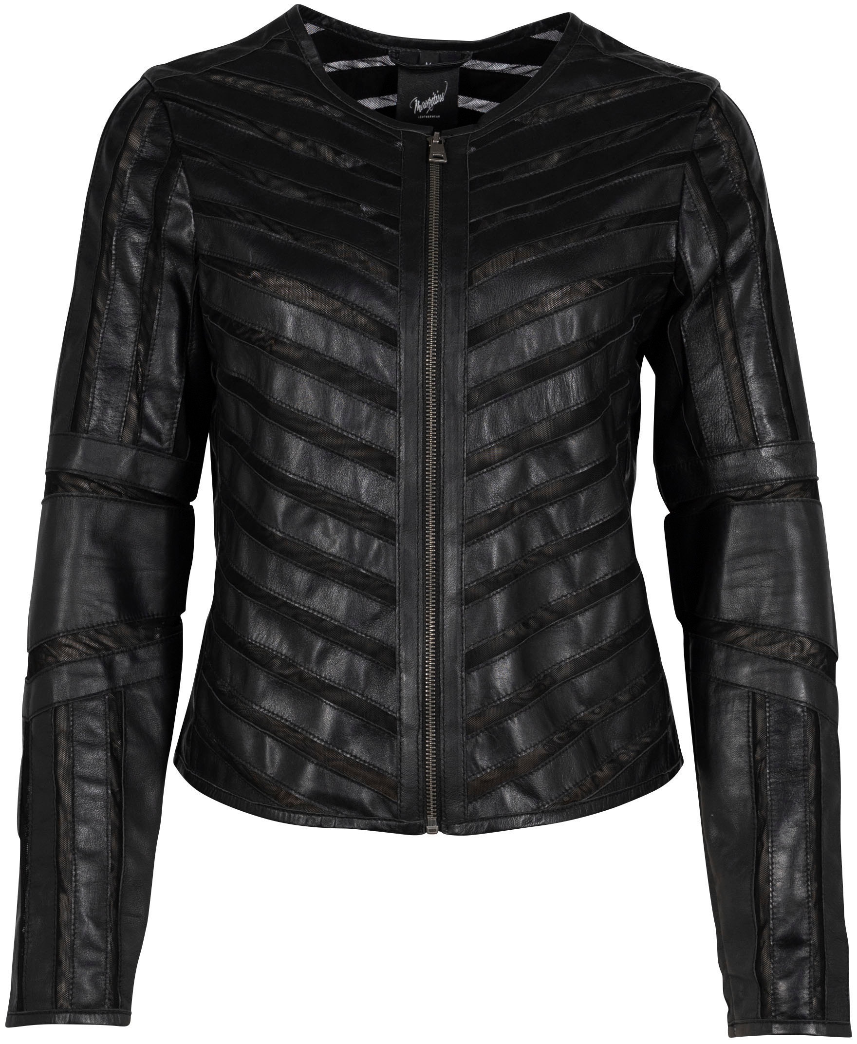 Mauritius "MWSuri" im Materialmix, Mesh-Einsätze günstig online kaufen