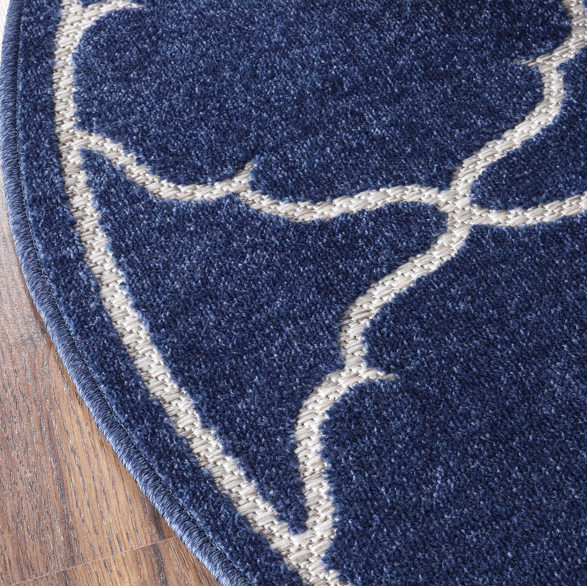 Sanat Teppich »Berlin«, rund, 6 mm Höhe, In -und Outdoor geeignet, robust und pflegeleicht