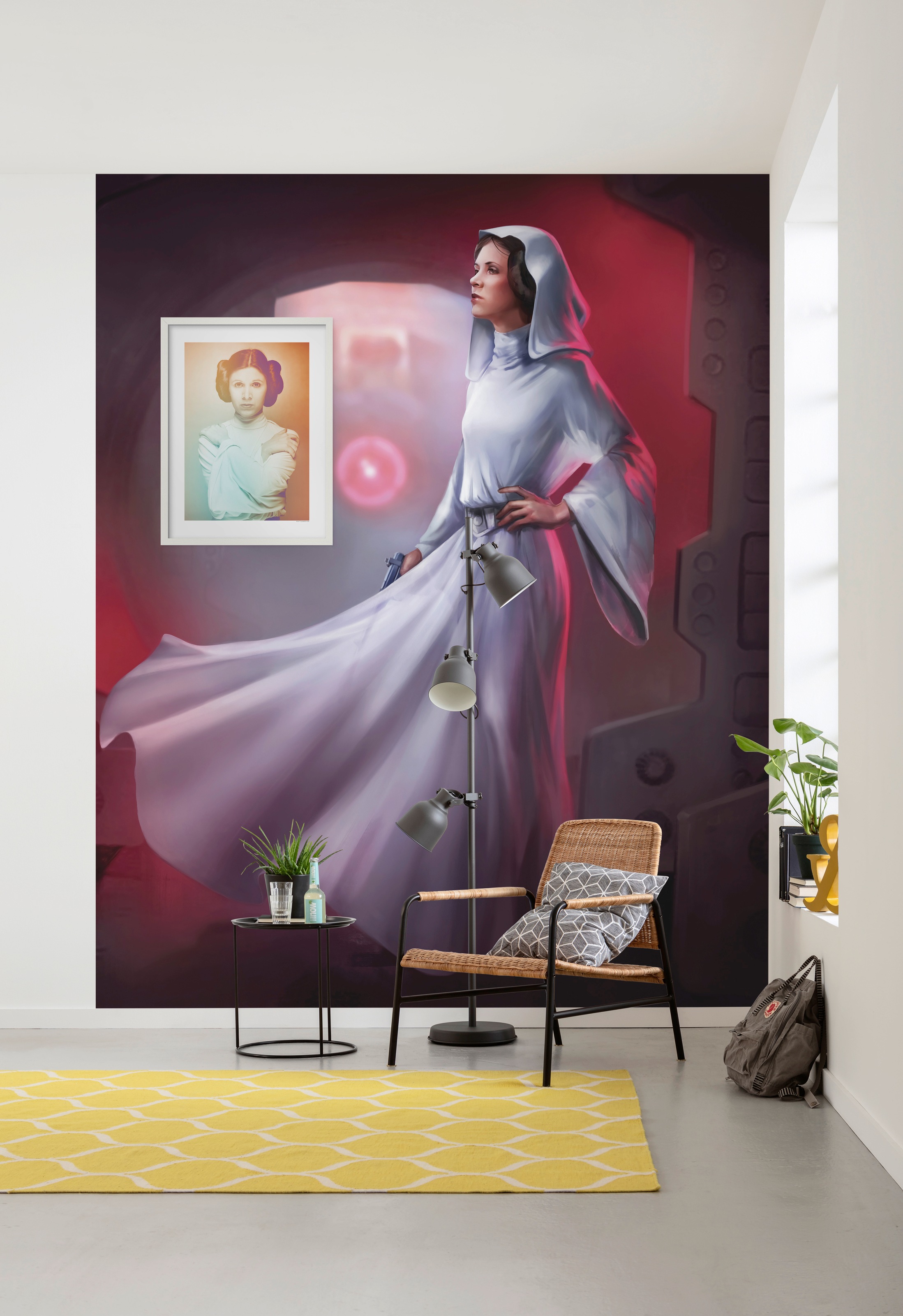 Komar Bild »Star Wars Classic Icons Color Leia« Star Wars 1 Stk. tlg. Wandbild zur Dekoration im Kinderzimmer - ohne Rahmen