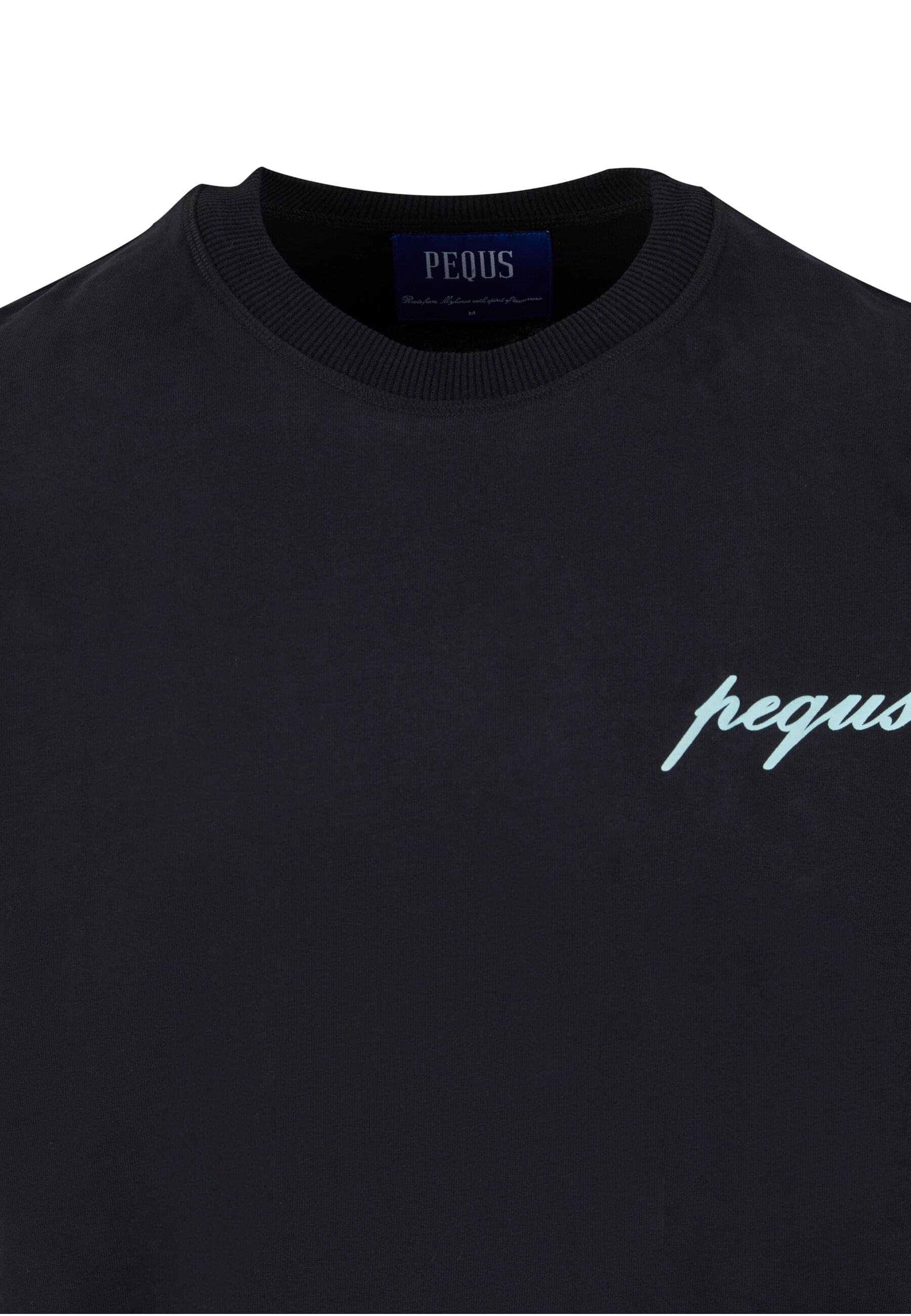 PEQUS Langarmshirt »PEQUS PEQUS A Paradise Beach Club Back Logo T-Shirt«, 1 Stk.
