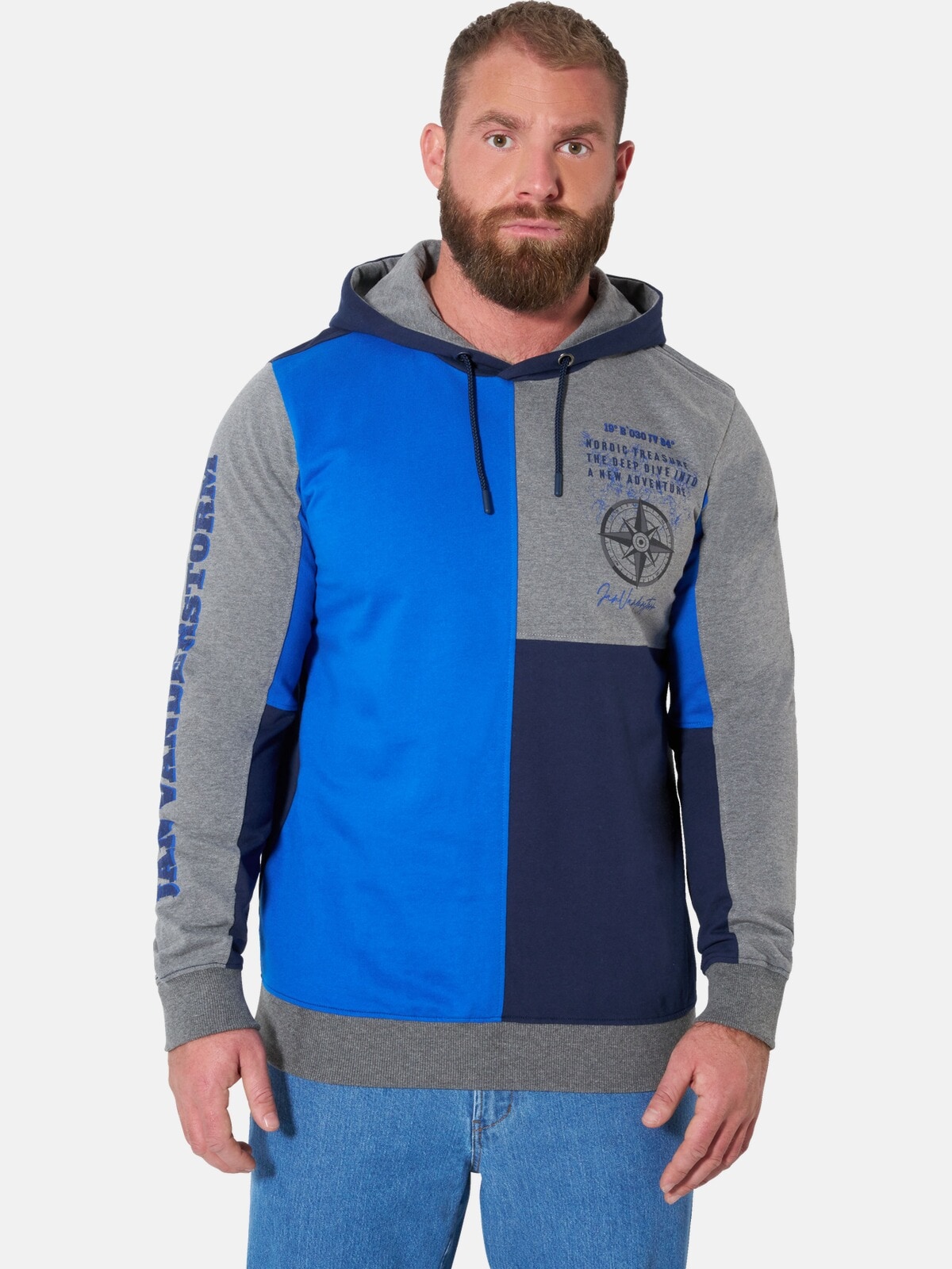 Jan Vanderstorm Kapuzensweatshirt "Sweatshirt RIKVALD"