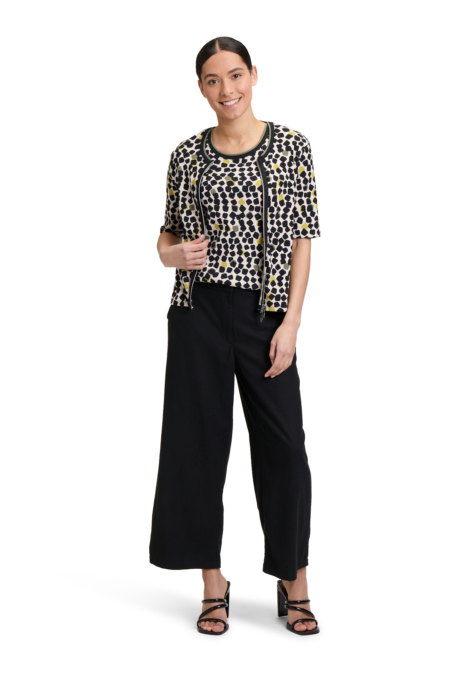 Betty Barclay Shirtjacke »Betty Barclay Shirtjacke mit Rippenstruktur«, (1 tlg.), Material