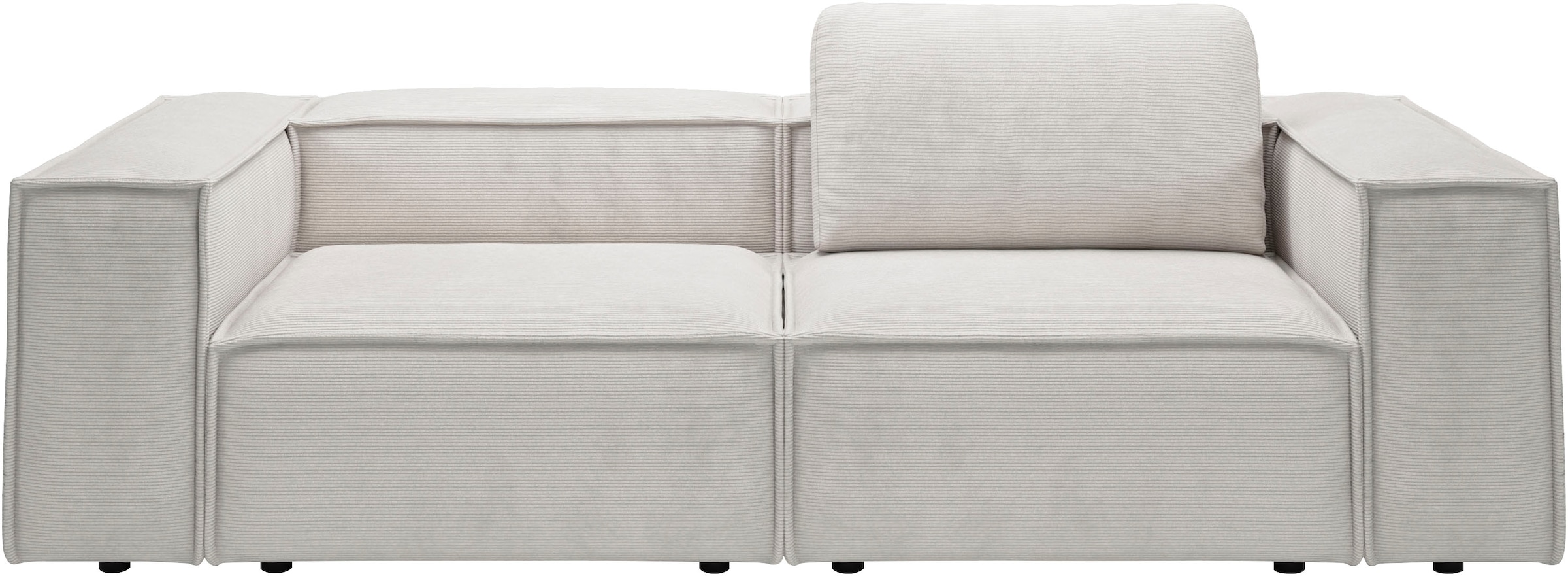 Home affaire 2-Sitzer "Watertown, modernes Sofa 246 cm breit, auch in Feinc günstig online kaufen