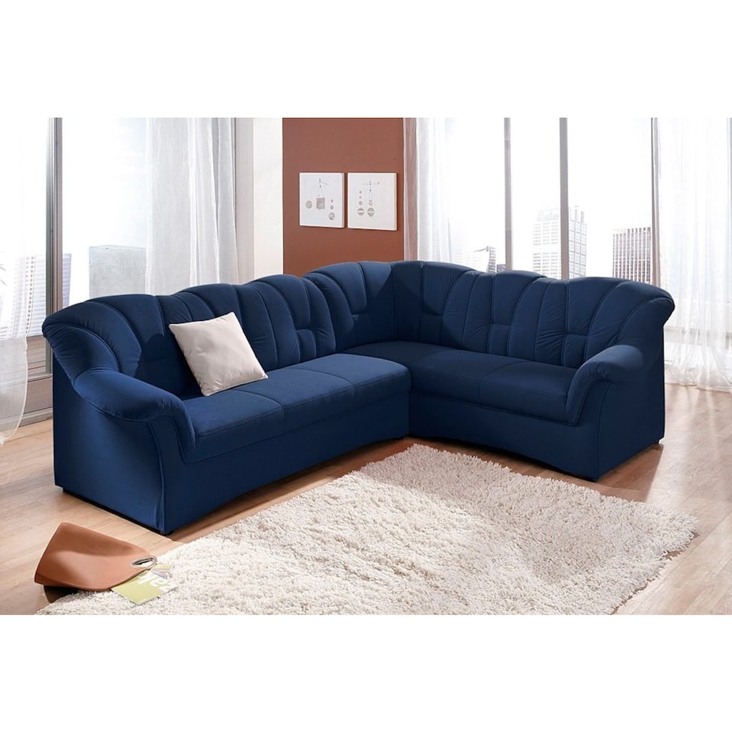 DOMO collection Ecksofa »Papenburg B/T/H: 242/190/84 cm L-Form«