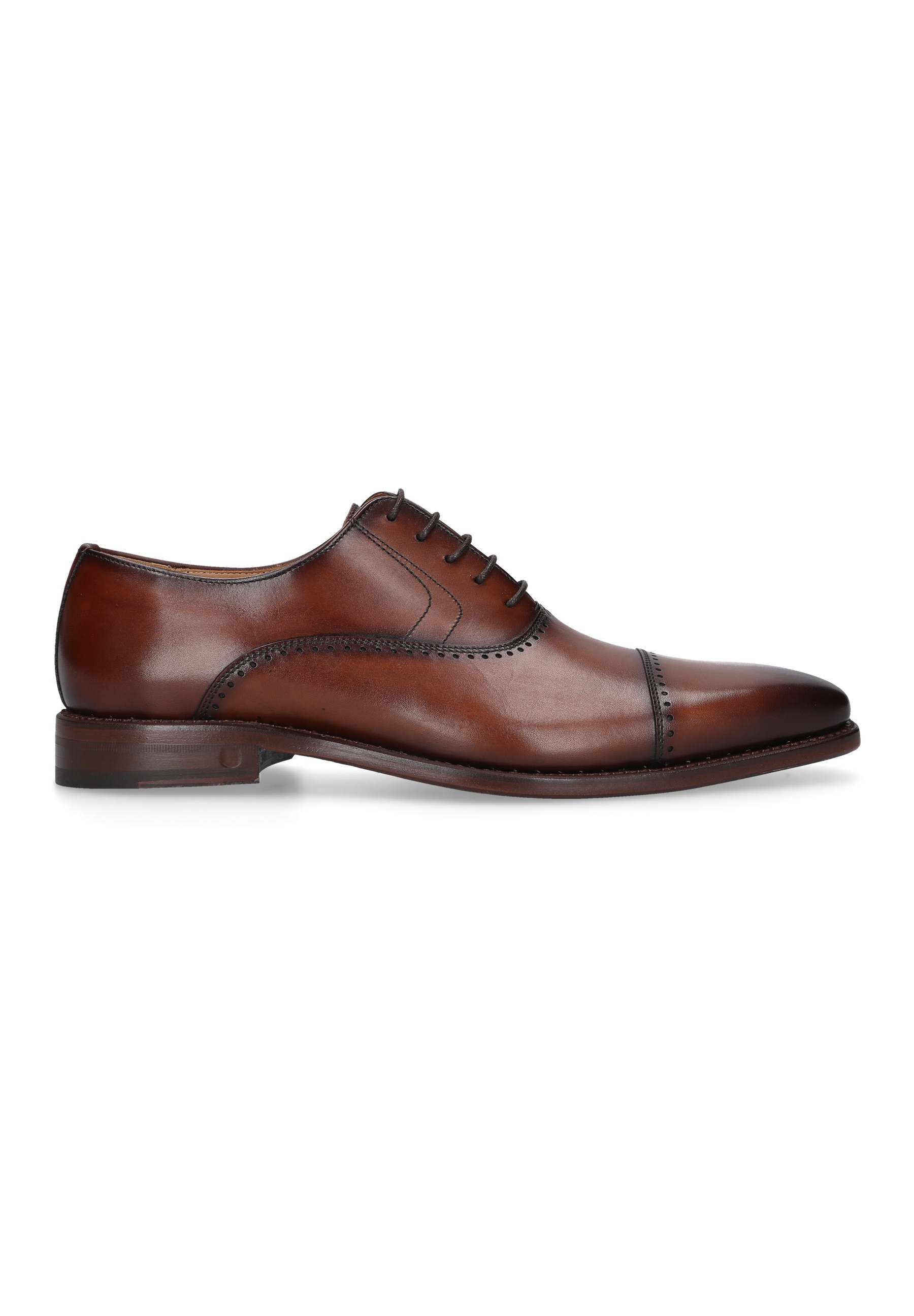 Henry Stevens Schnürschuh »Liam CO«, Herren Halbschuh Businessschuh Leder handgefertigt, Anzugschuh
