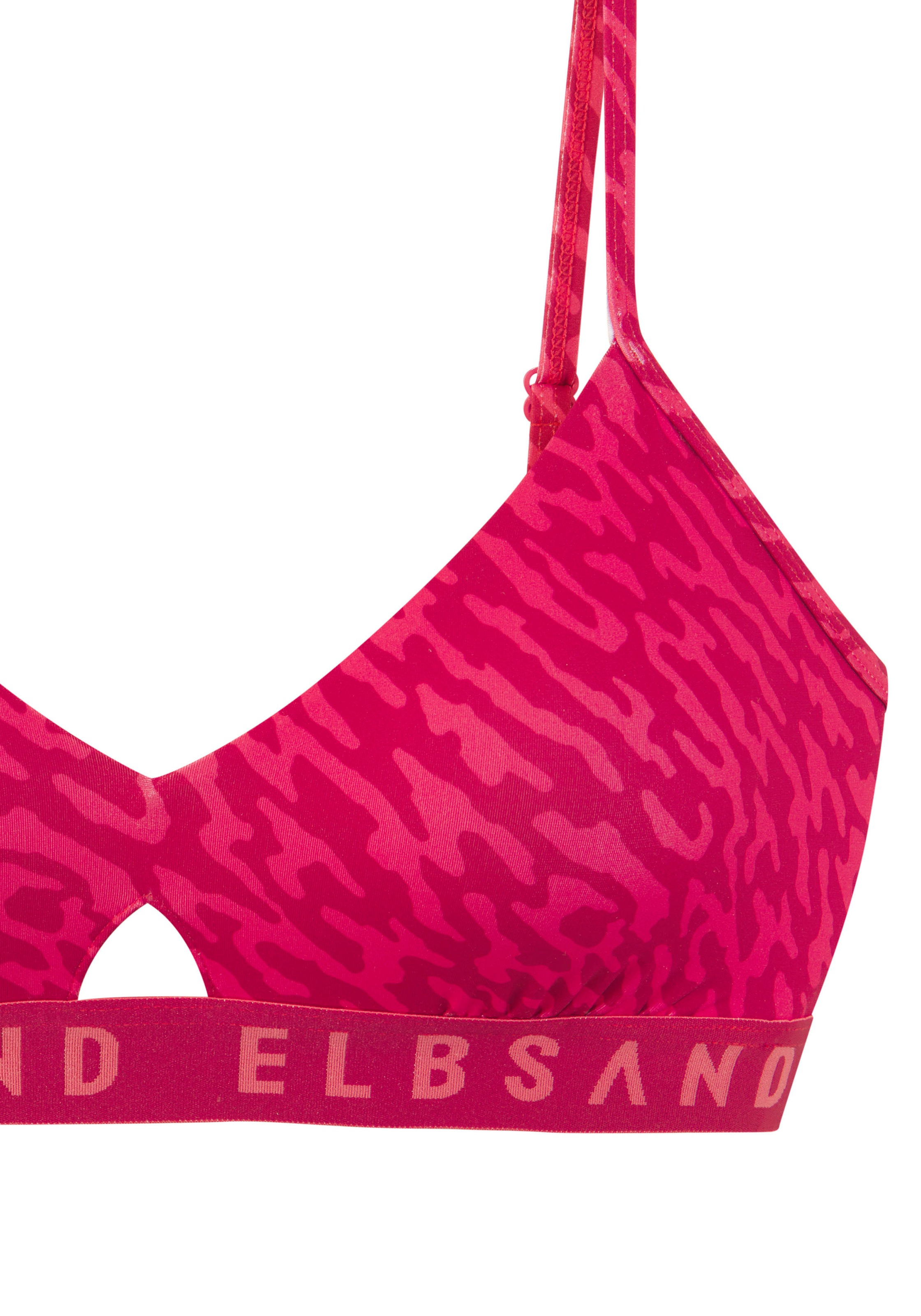 Thumbnail - Elbsand Bustier-Bikini mit Markenschriftzug