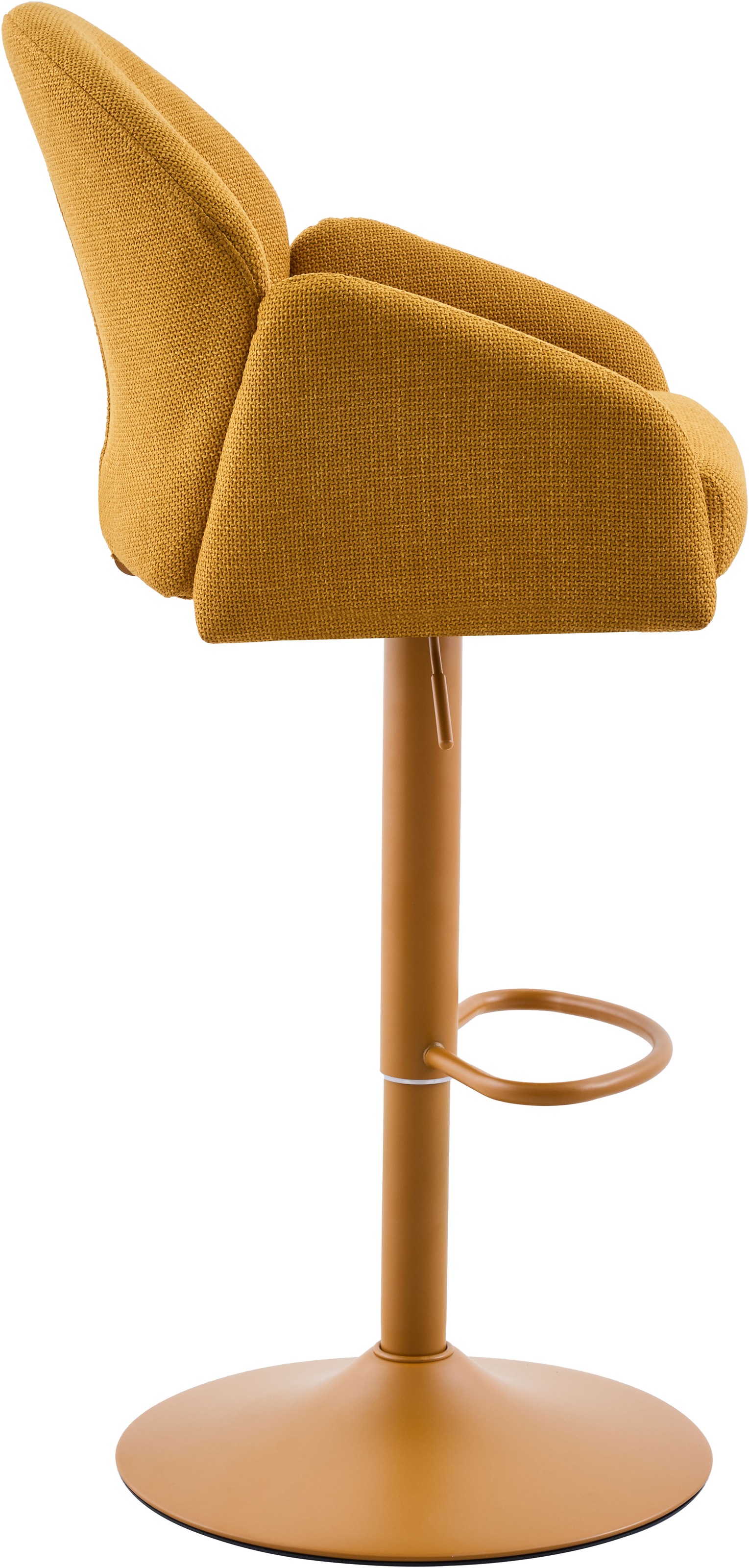 HELA Barhocker »HOLLY« Set, 2 Stk. tlg. 360° drehbar, Höhenverstellbar, Armlehnen, Gestell angepasst an Bezug