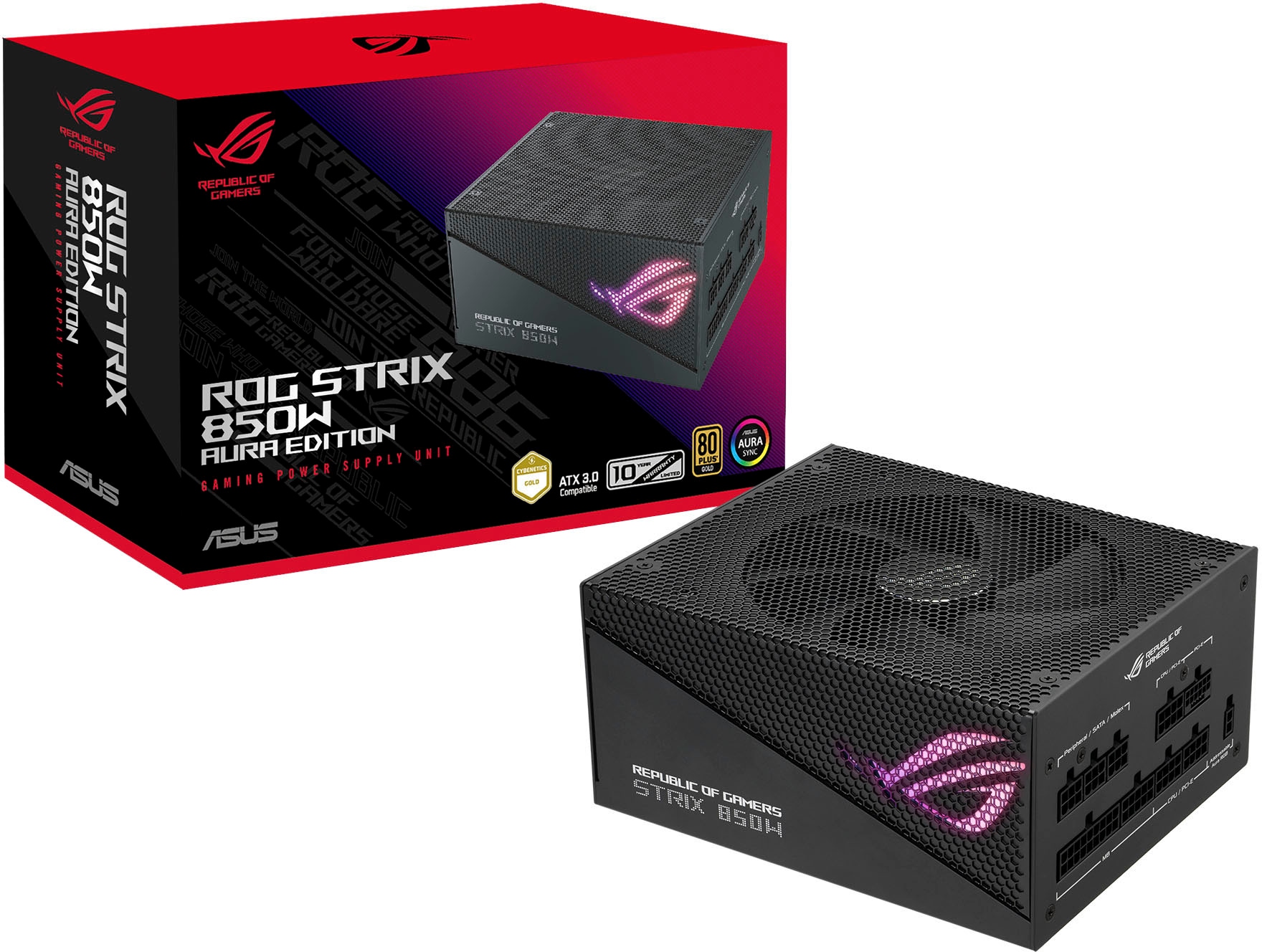 PC-Netzteil »ROG Strix 850W Gold Aura Edition«