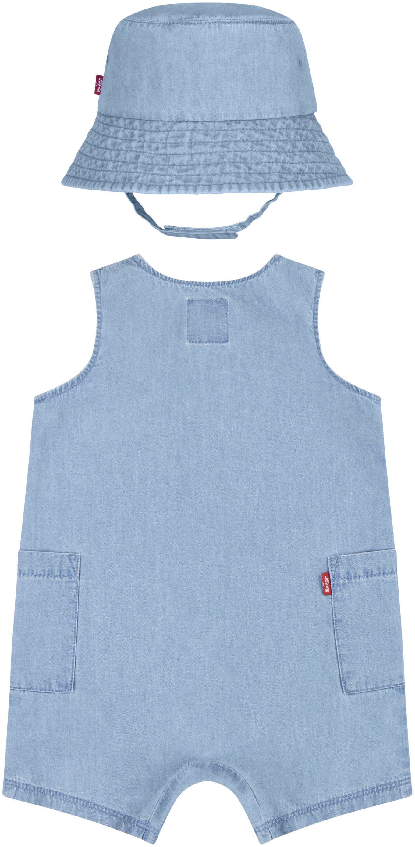 Levi's® Kids Starterpaket, Strampler und Hut für Babys