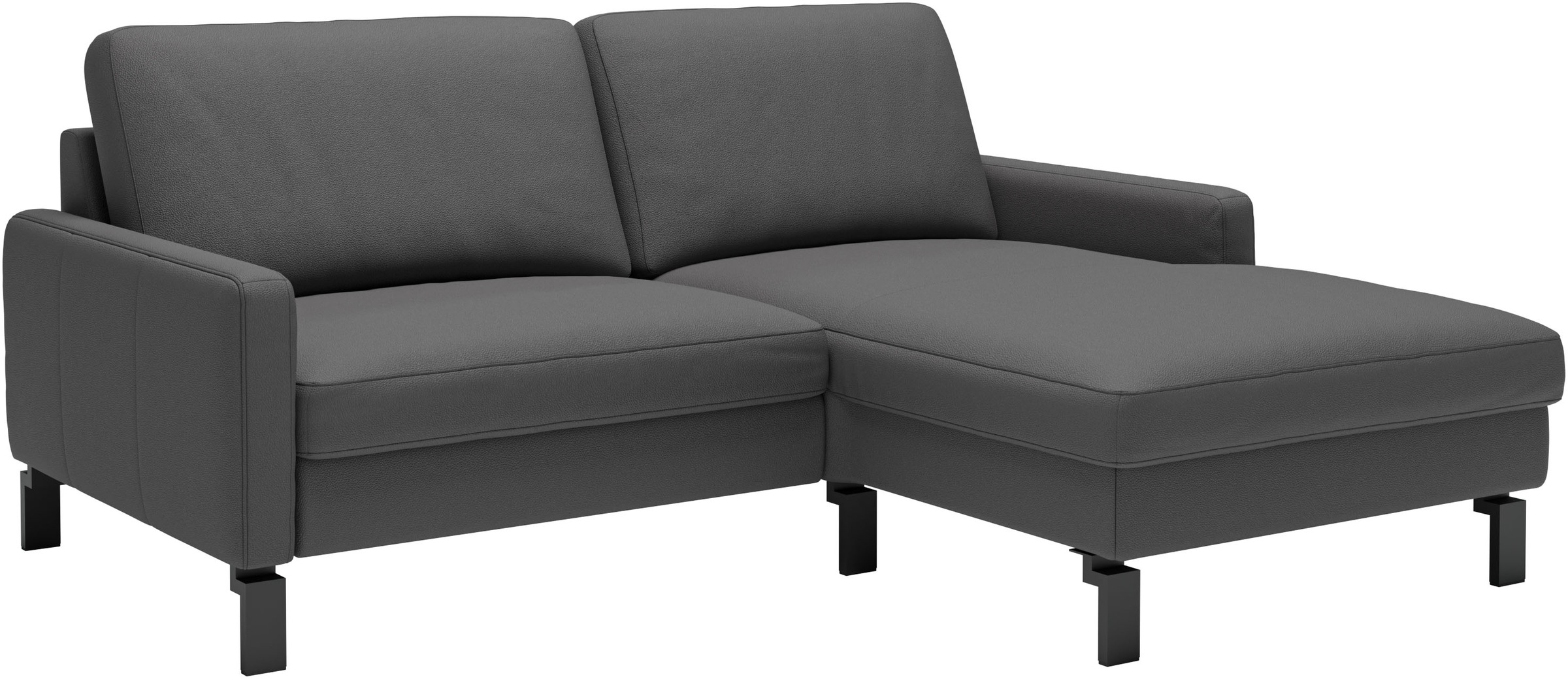 Ecksofa HOME AFFAIRE "Lecce, L-Form, Federkernpolsterung, Breite 194 cm", fango, B:194cm H:86cm T:164cm, 100% Leder, Sofas, Ecksofa, inkl. saugroboterfreundliche Höhe & schmale Armlehnen 8
