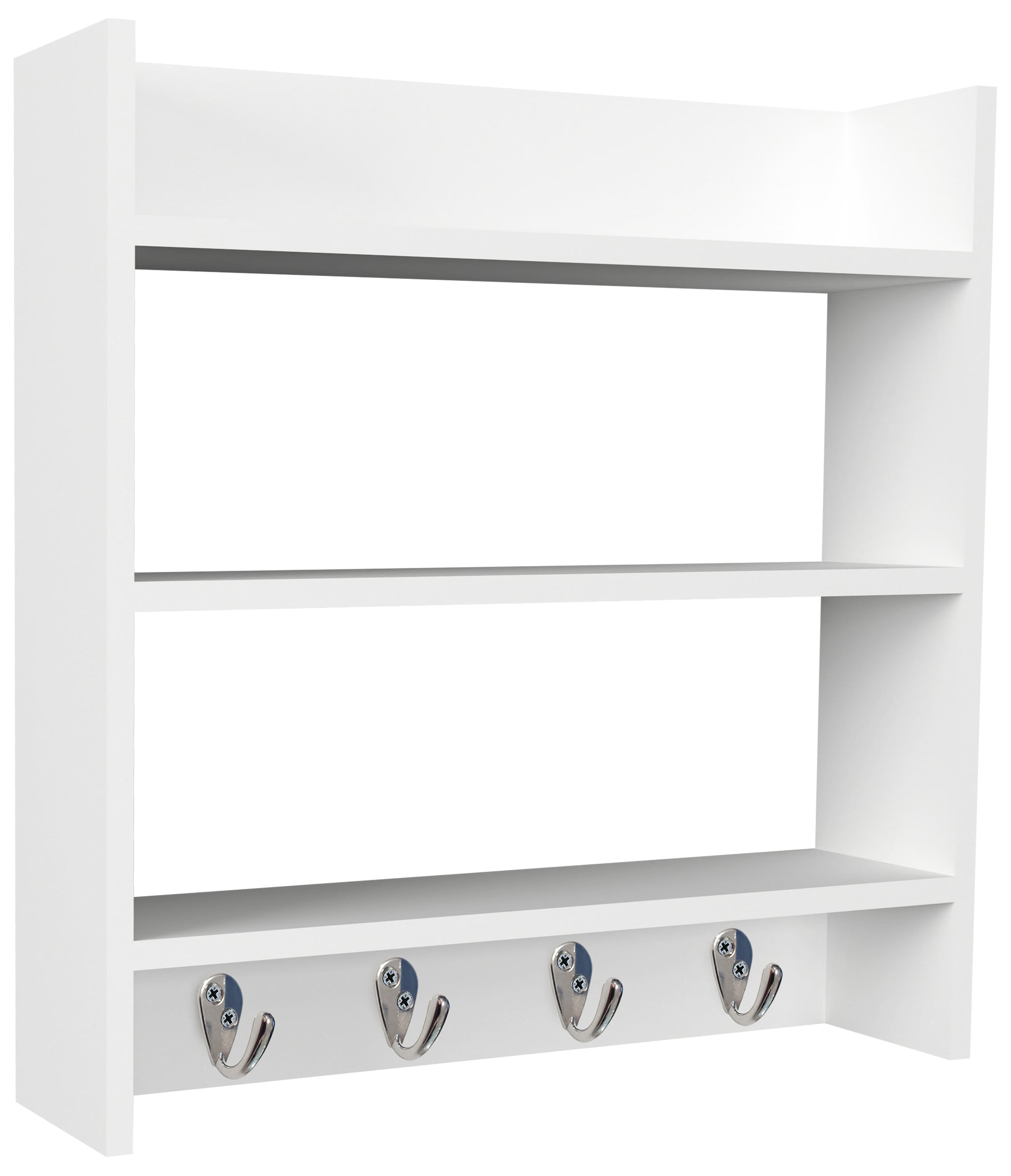 VCM Hängeschrank »VCM Küchenregal hängend | Maße ca. H. 60 x B. 60 x T. 15 cm | Hängeregal mit drei Fächern| Wandregal | Küchenmöbel ¿ Esilo«, (1 St.)