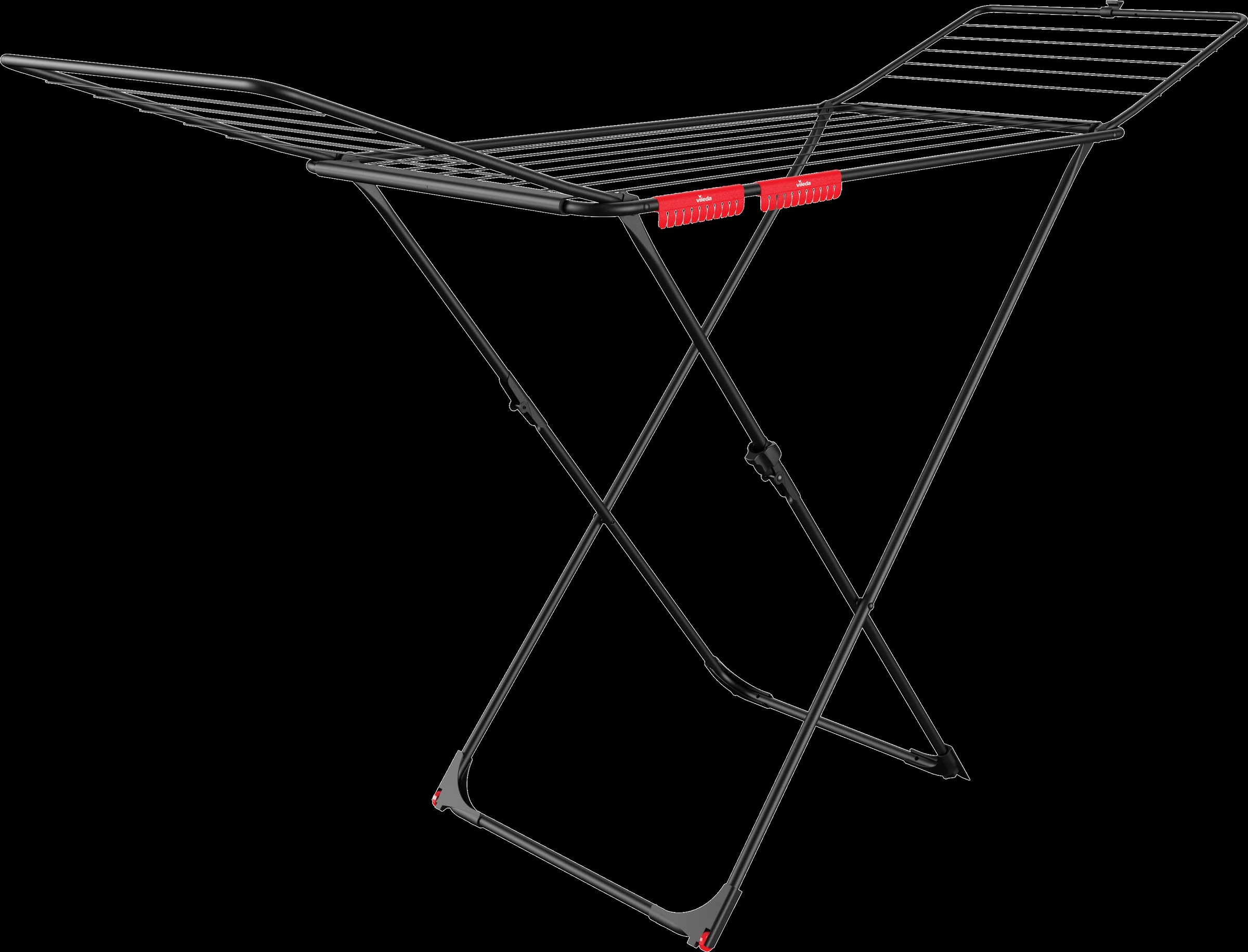 Thumbnail - Vileda Wäscheständer "Vileda UNIVERSAL Ultimate Wäscheständer" Mattschwarze Stahloberfläche