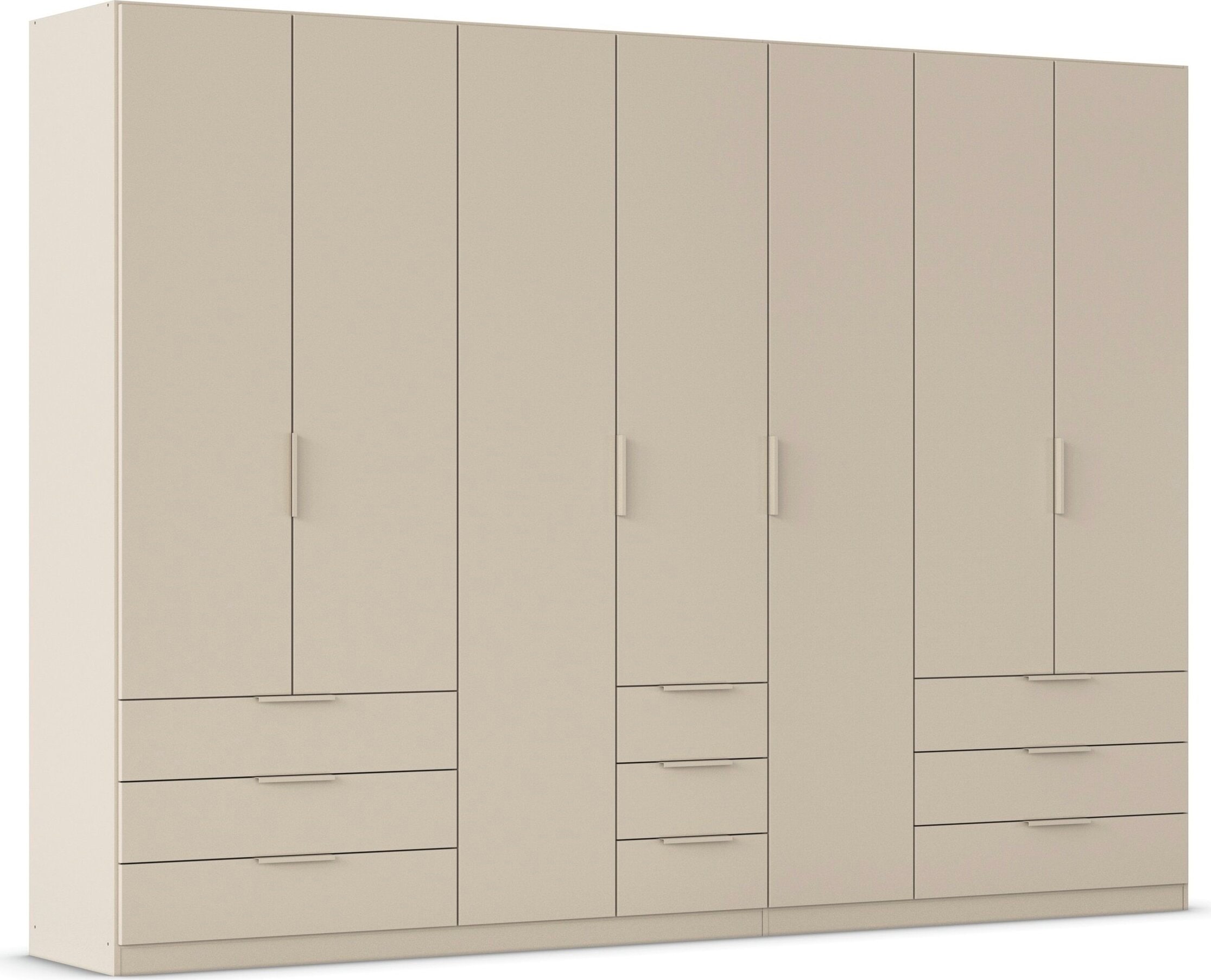 OTTO home Kleiderschrank "Mehrzweckschrank Schrank Schlafzimmer Garderobe Mietswohnung XEELINA" Mehr Flexibilität durch variable Schubladenanordnung MADE IN GERMANY
