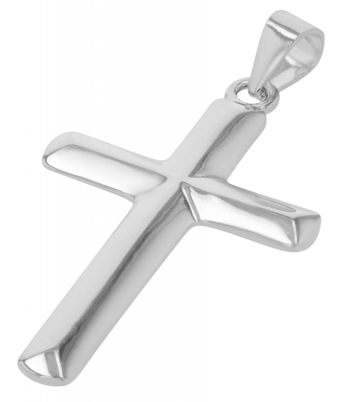 Adelia´s Kettenanhänger »Neuheit 2025 - trendiger Kreuz Anhänger aus 925 Sterling Silber«