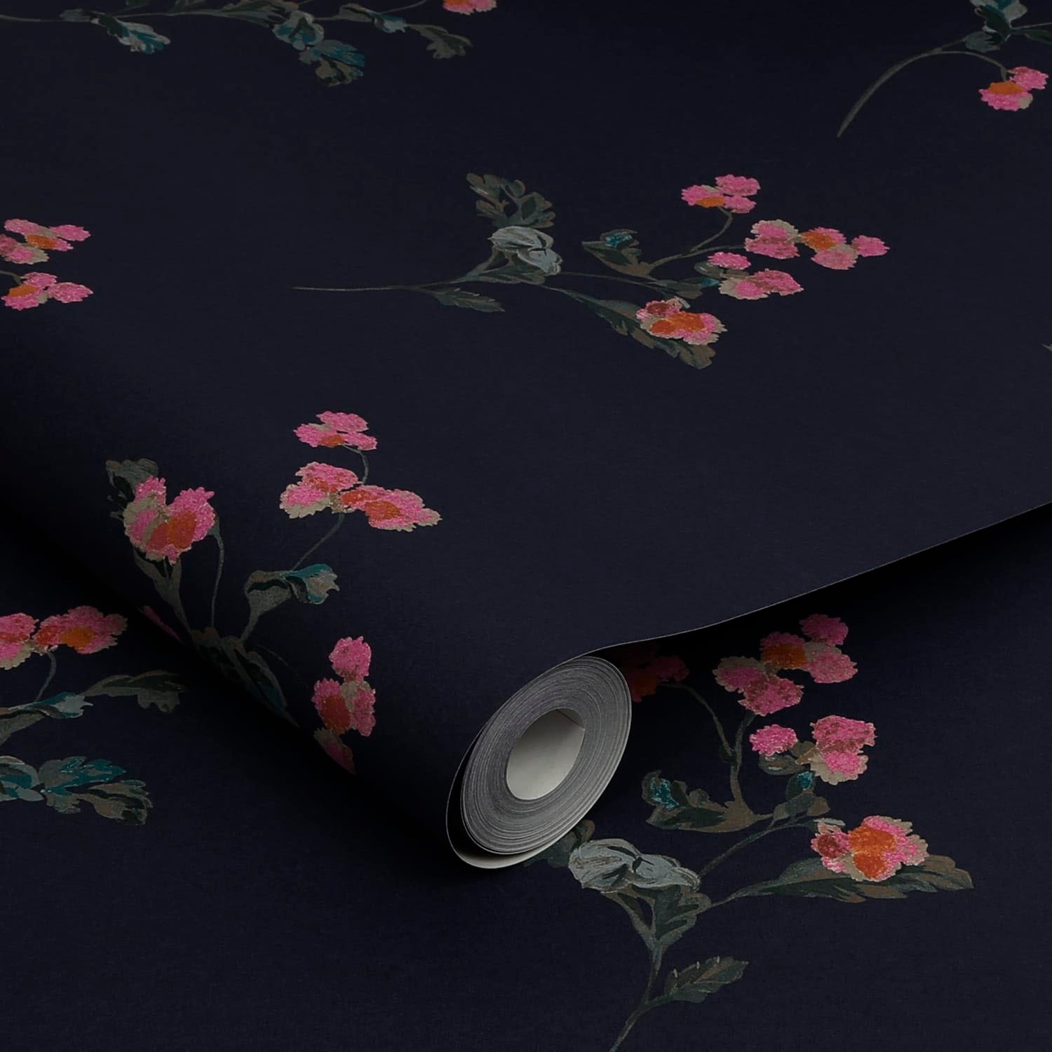 Joules Vliestapete »Swanton Floral Midnight Navy«, floral, floral