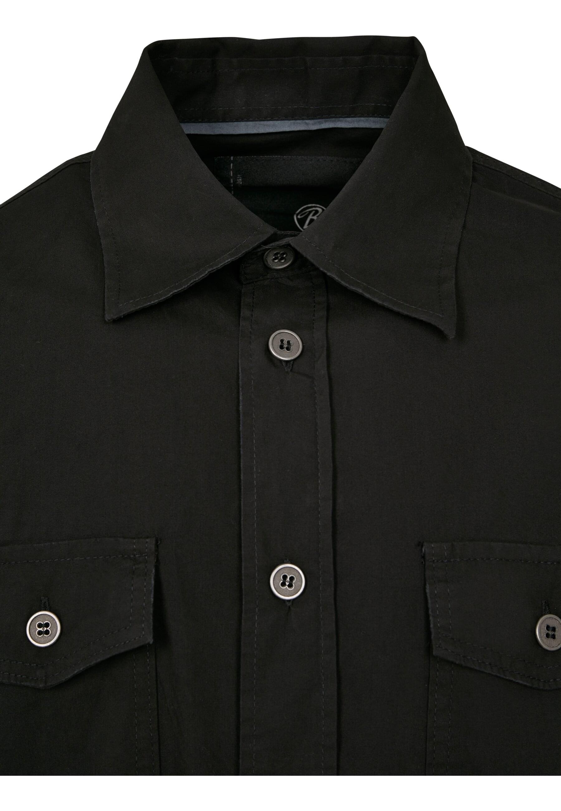Brandit Langarmhemd »Brandit Herren Slim Worker Shirt«, (1 tlg.)
