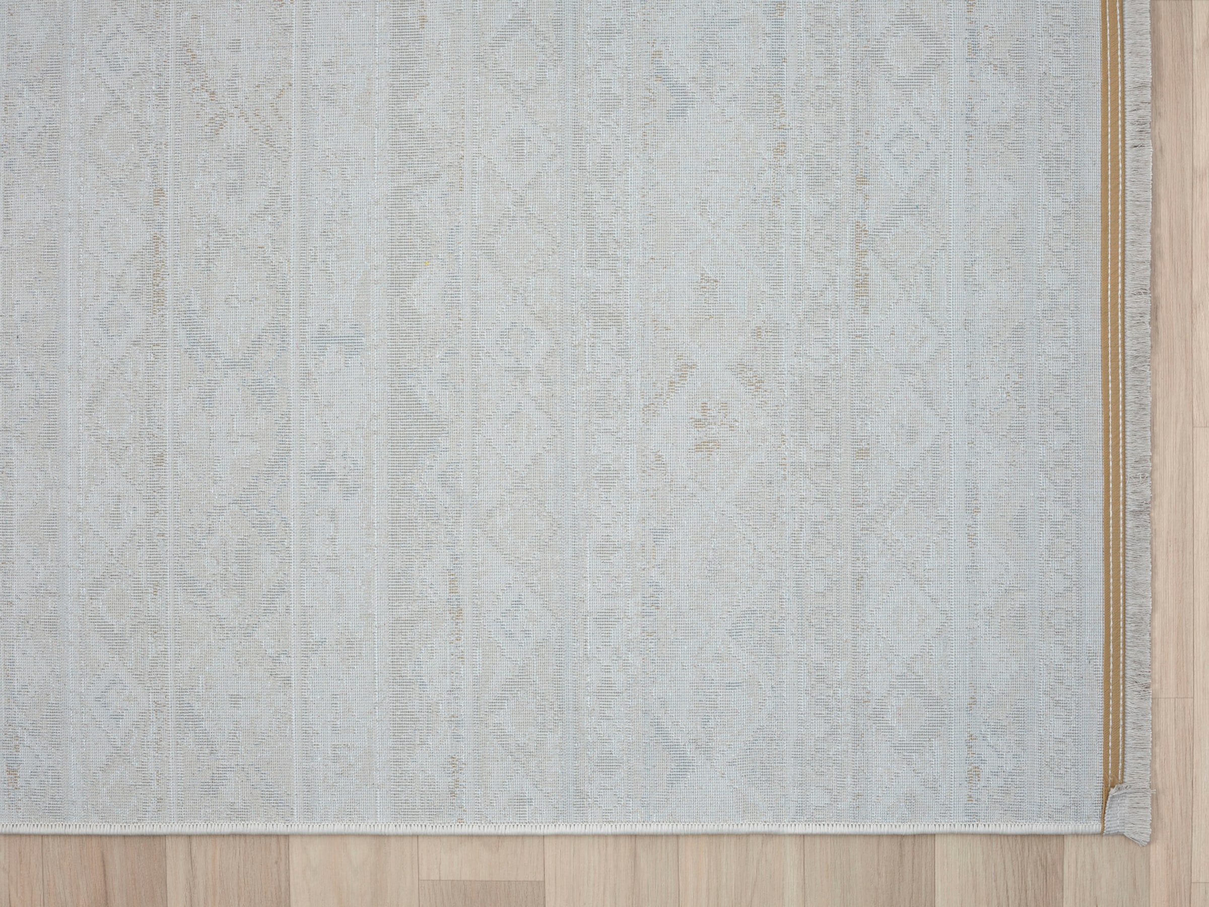 Myflair Möbel & Accessoires Teppich »My Nomady Lagerräumung«, rechteckig, 10 mm Höhe, Kurzflor, Scandi-Design, besonders weich durch Microfaser, mit Fransen