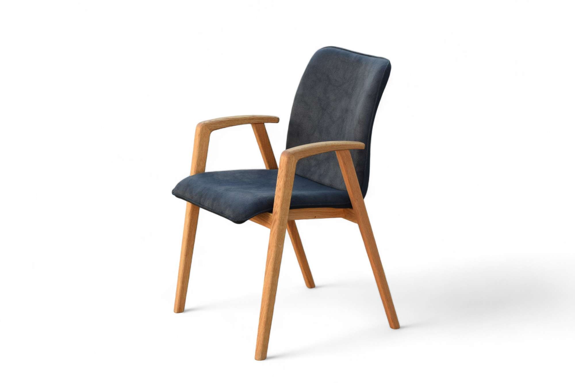 Thumbnail - OTTO home Armlehnstuhl "Loreen Esszimmerstuhl, Polsterstuhl, Designstuhl" (Set) 2 Stk.mit Massivgestell, hochwertig gear...