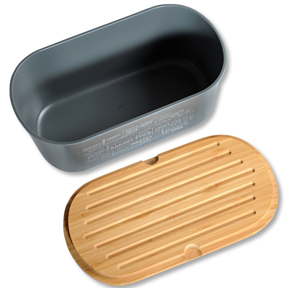 KESPER® Brotkasten »Brotbox«, (1 tlg.), Deckel als Schneidebrett verwendbar