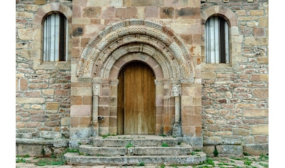 Fototapete »Romanische Tür«