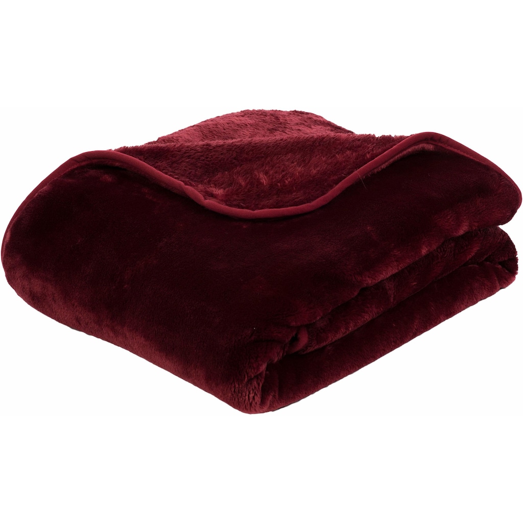 Gözze Wohndecke »Premium Cashmere Feeling«, mit premium Cashmere Feeling, Kuscheldecke