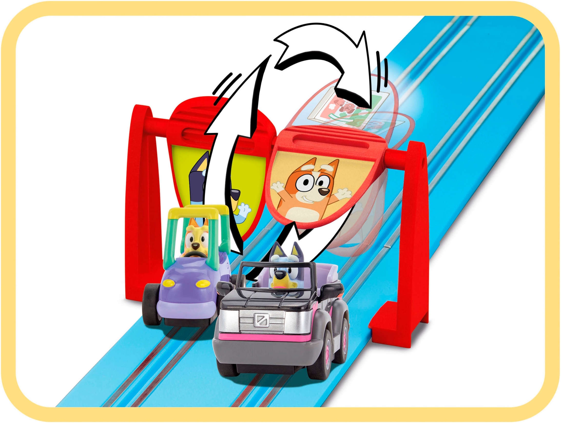 Carrera® Autorennbahn »Carrera First Bluey & Bingo - Lets Go«