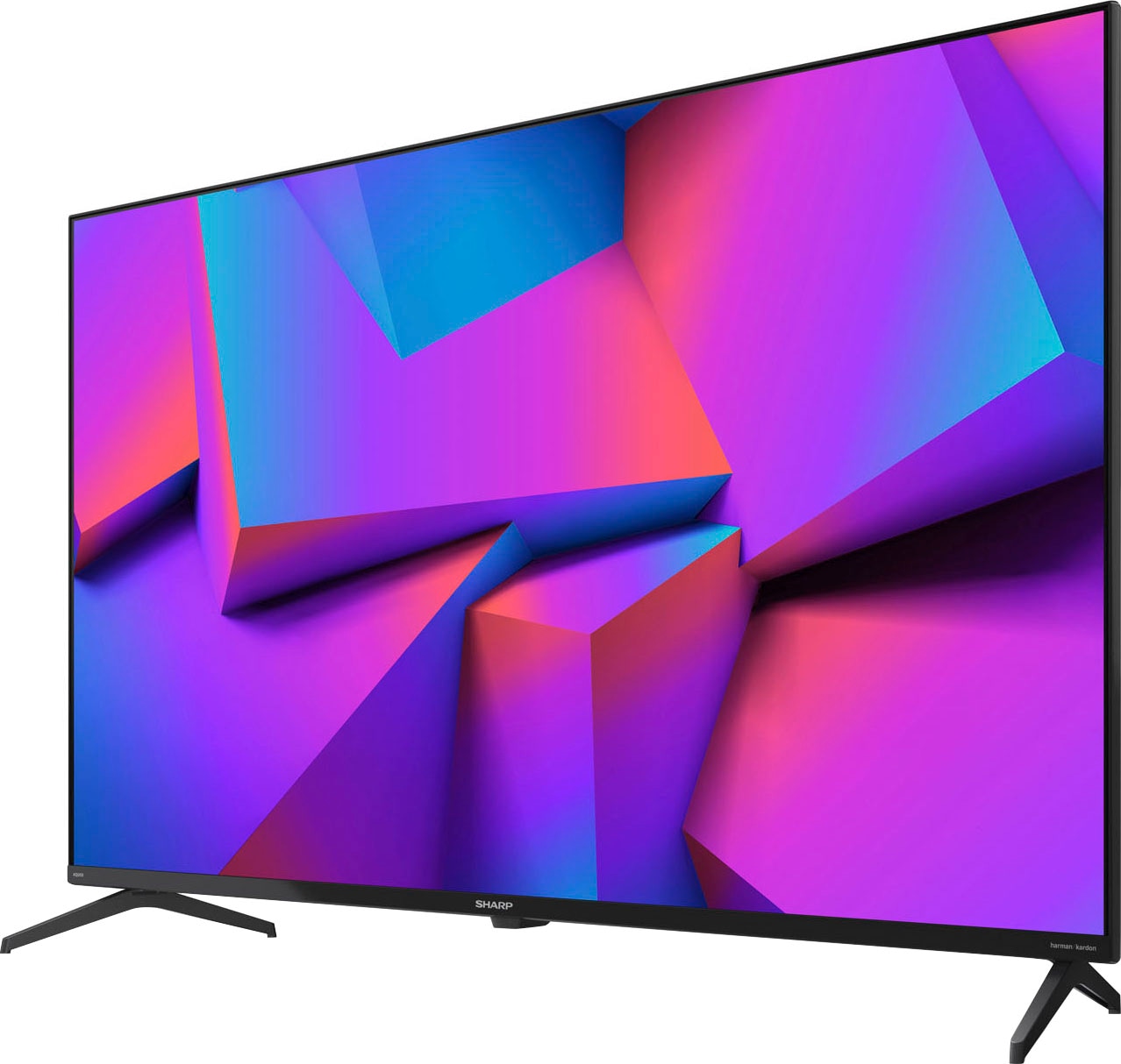 Sharp LED-Fernseher »4T-C50FK2EL2NB«, 126 cm/50 Zoll, 4K Ultra HD, Smart-TV  | BAUR