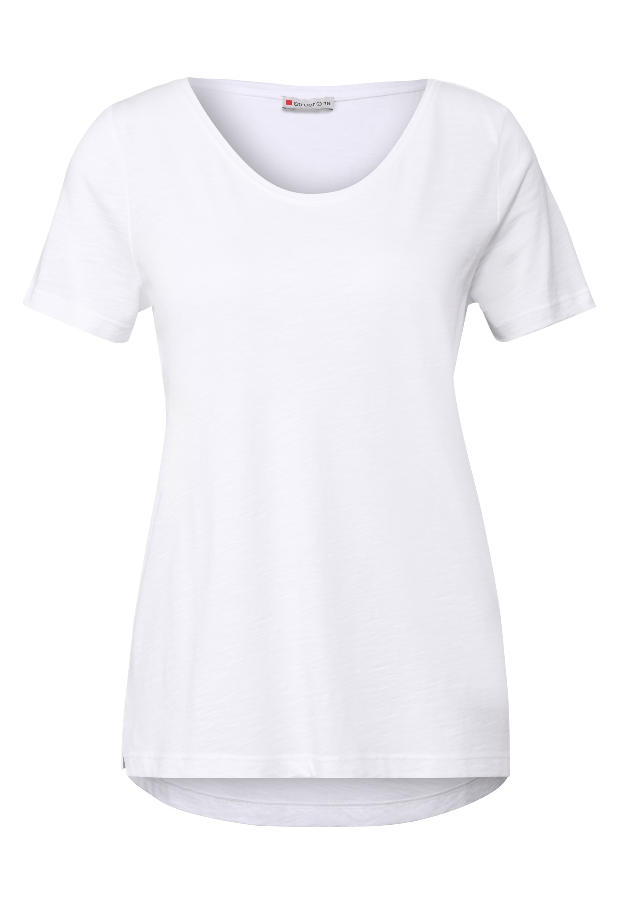 STREET ONE V-Shirt, im soften Baumwoll-Mix