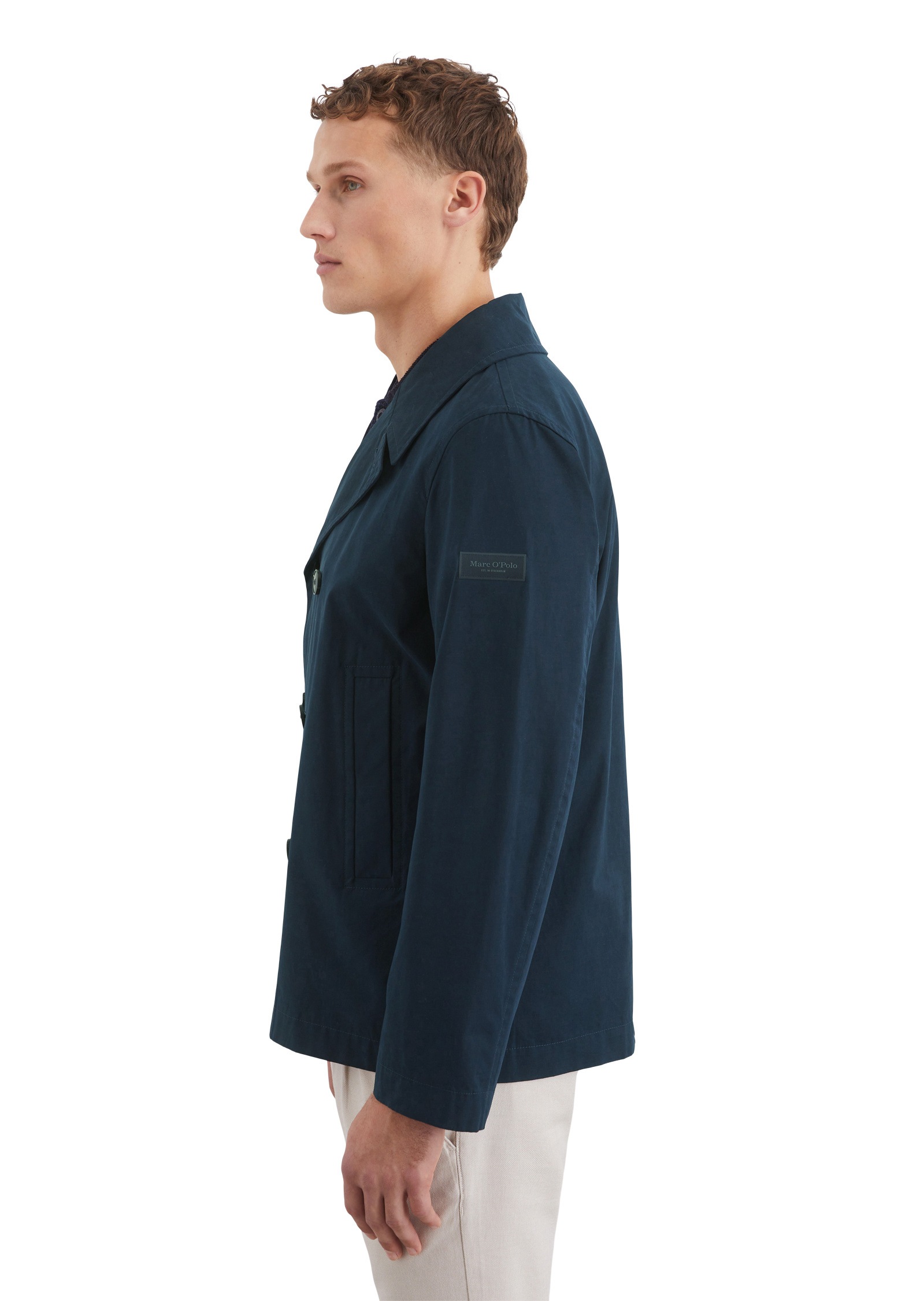 Marc O'Polo Outdoorjacke »aus wasserabweisendem Materialmix«