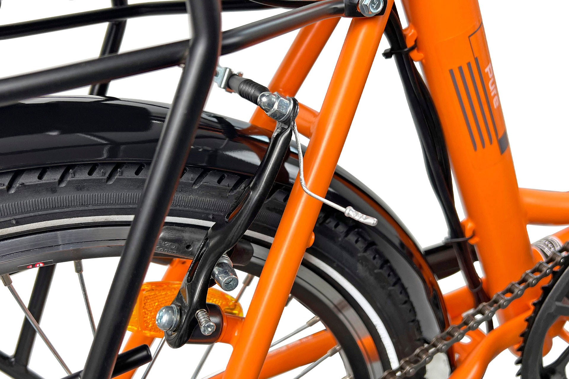 LLobe E-Bike »Elektro Faltrad 20" Pure orange«, Heckmotor 250 W