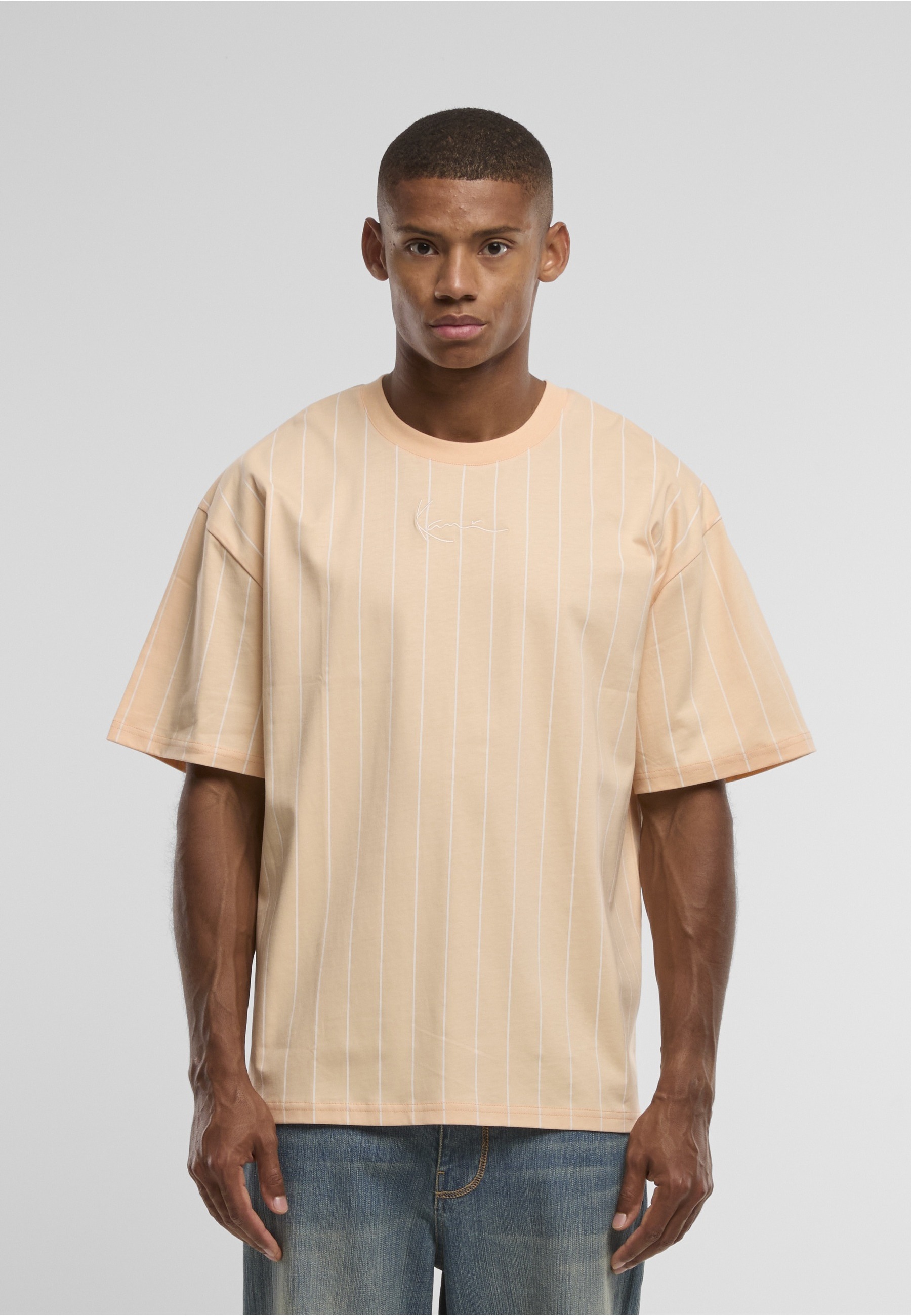Karl Kani T-Shirt »Karl Kani Small Signature Essential Pinstripe Tee« 1