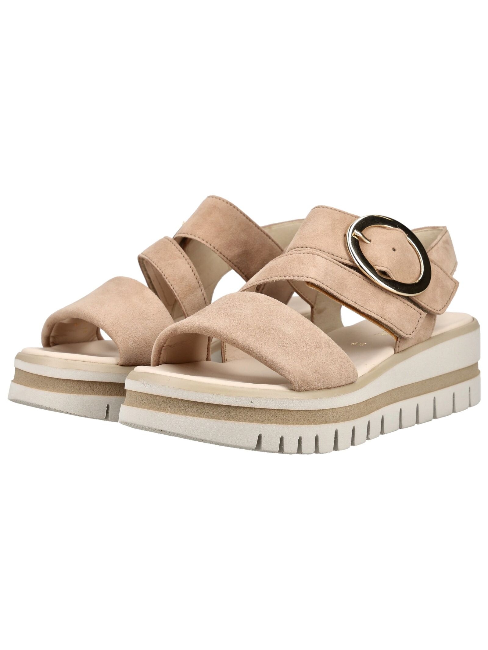 Gabor Plateausandaletten "Gabor Sandalen Leder" günstig online kaufen