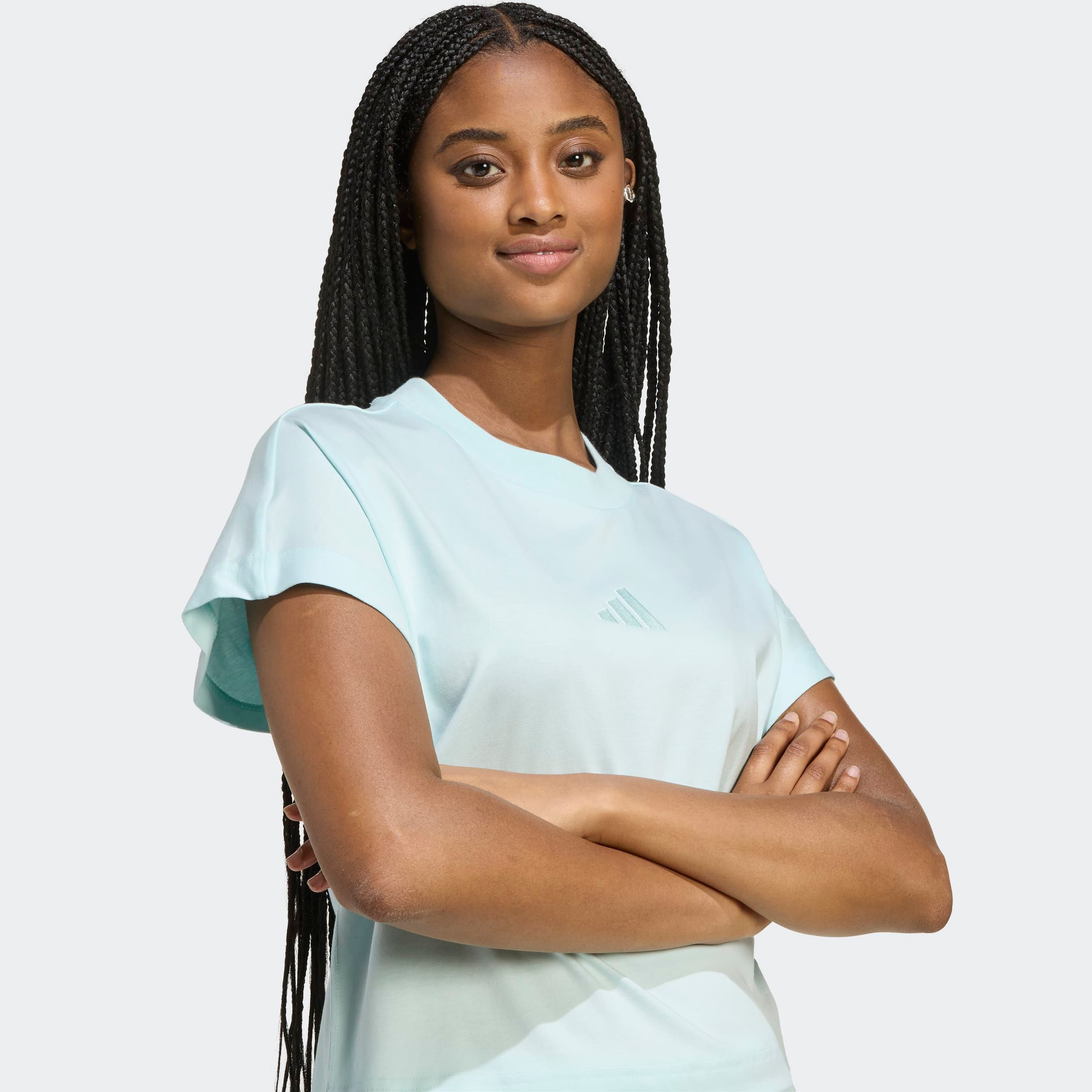 Thumbnail - adidas Sportswear T-Shirt "W ALL SZN TEE" bequeme Passform, sportlicher Stil, aufgesticktes Logo