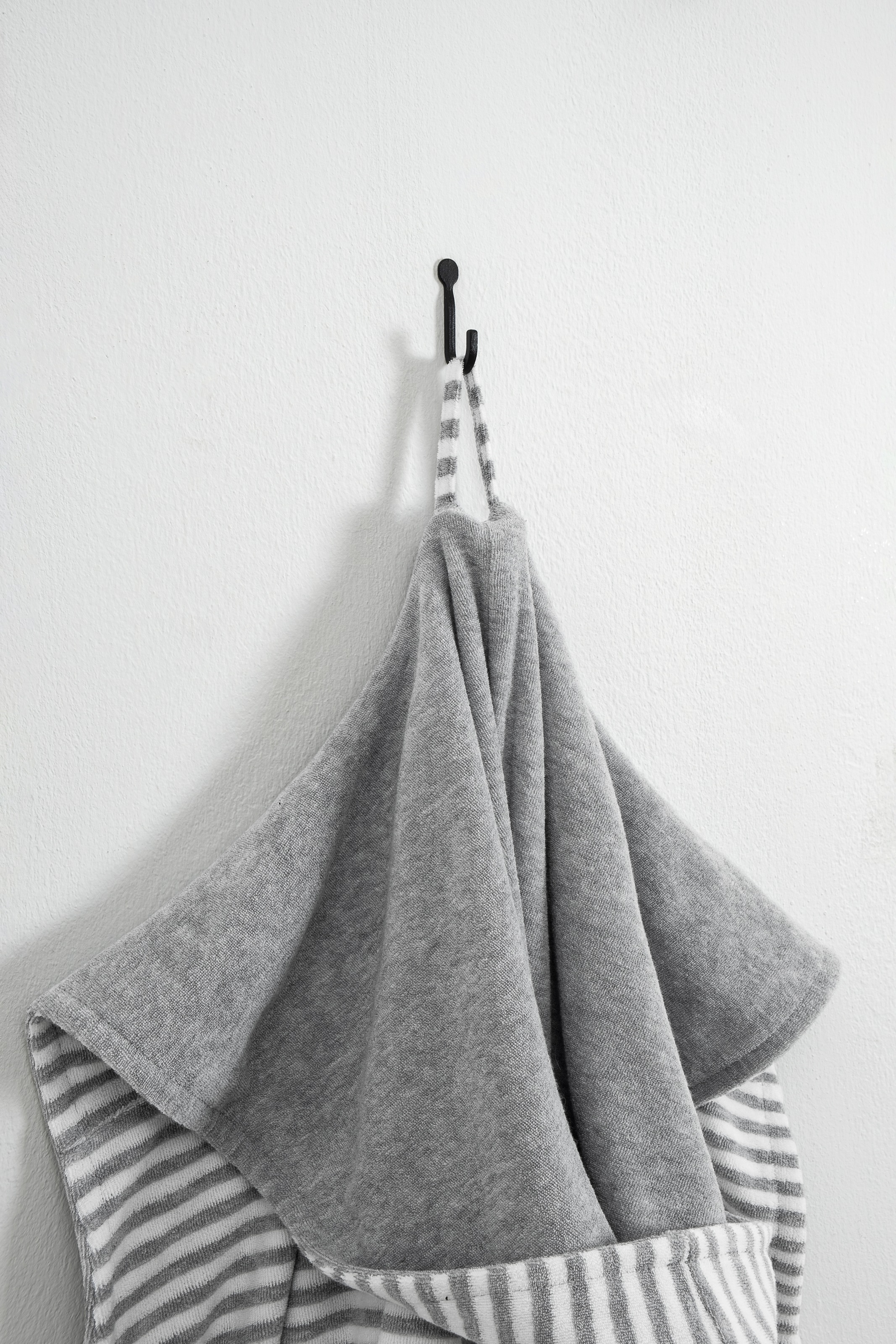 KangaROOS Herrenbademantel »Luana, ideal für Sauna & Spa, Hotelbademantel, Morgenmantel«, (1 St.), Streifen - Bademantel für Herren, gestreift, S-4XL