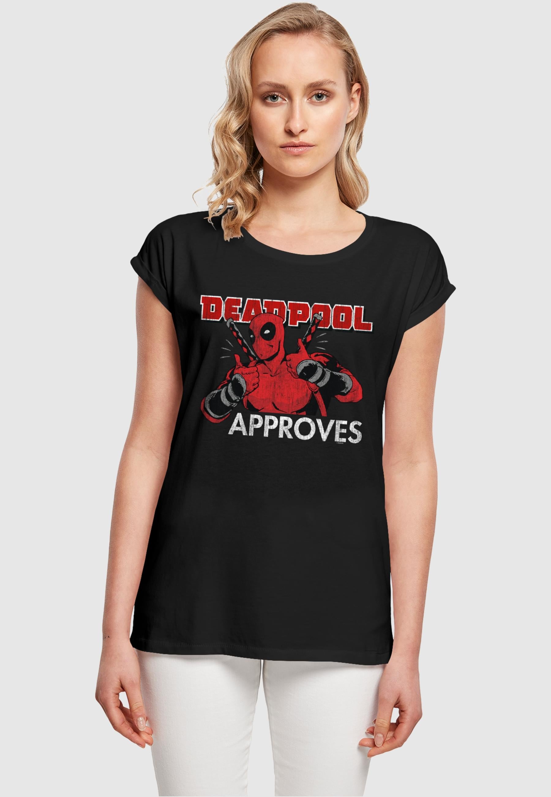 ABSOLUTE CULT T-Shirt "ABSOLUTE CULT Damen Ladies Deadpool - Approves T-Shi günstig online kaufen