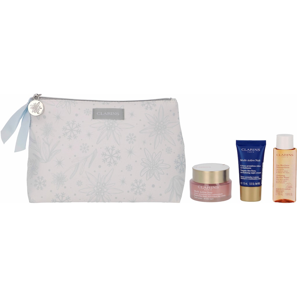 Clarins Gesichtspflege-Set »Multi-Active Set«, (4 tlg.)