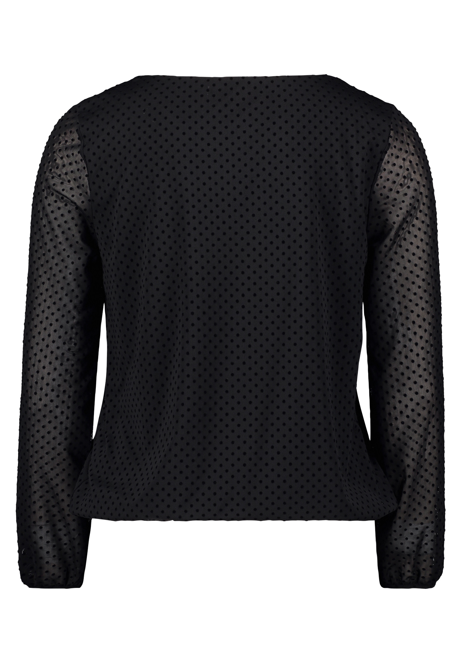 Betty&Co Kurzarmshirt »Betty & Co Blusenshirt mit Raffung«, (1 tlg.), Muster